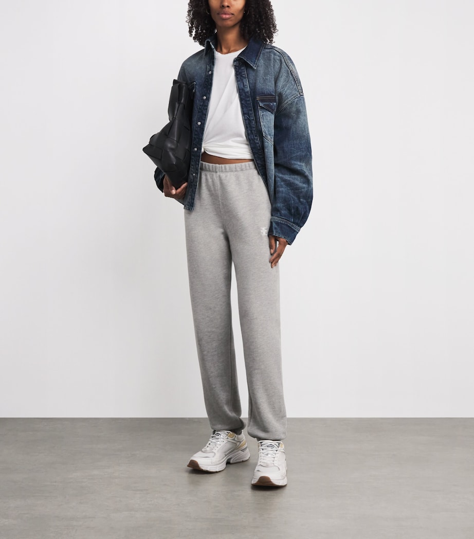 Cotton-Modal Sweatpants HGRY HEATHER GREY Image 2