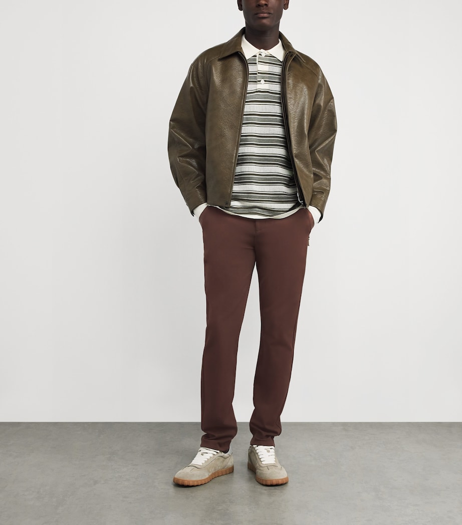 Stafford Straight Trousers BURNT EMBER Image 2