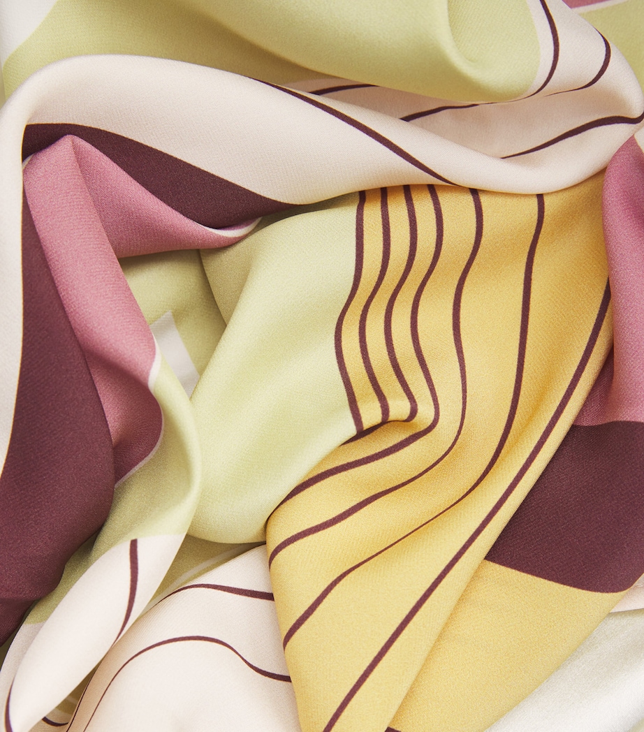 Silk Stripe Fontana Maxi Dress ELISA STRIPE Image 5
