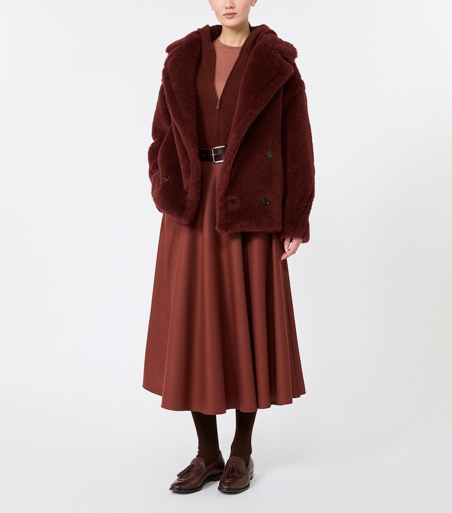 Max Mara Womens Cashmere Sweater Terra Cotta Image 5