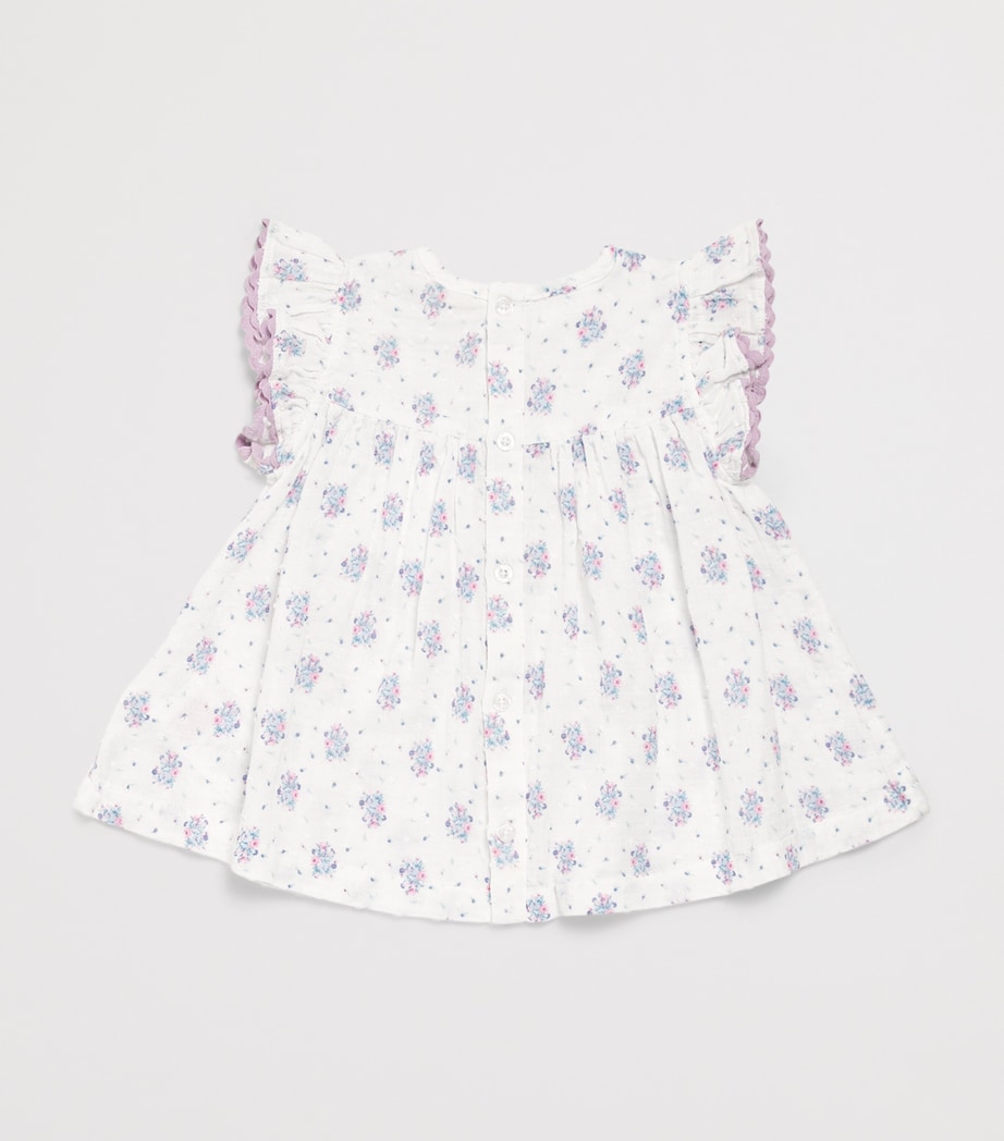 Louise Misha Floral Shanti Dress (6-24 Months) Flwr Dn Image 2