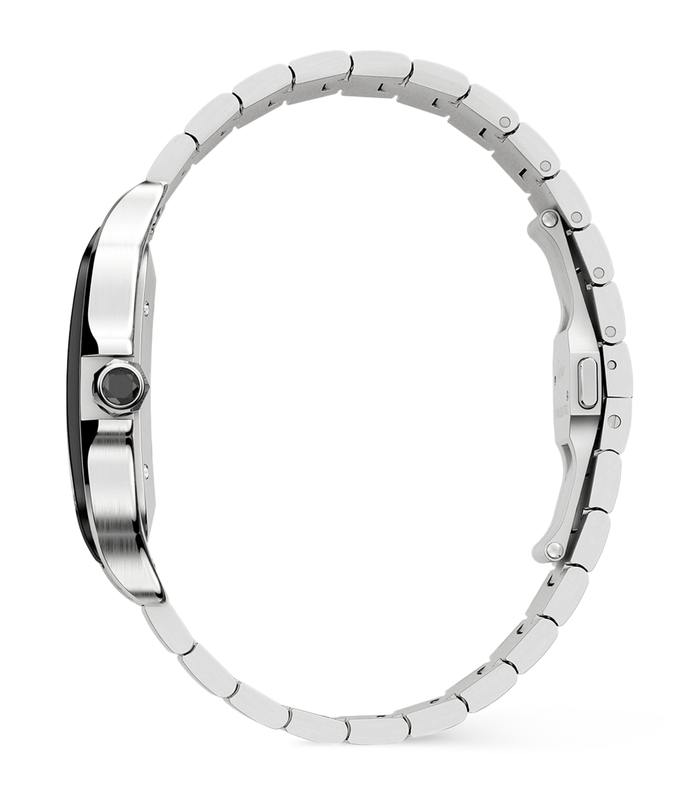 Steel ADLC Santos de Cartier Watch 39.8mm GREY Image 4