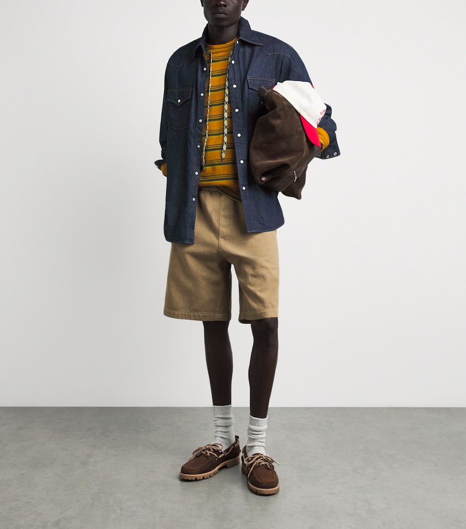 Kapital Mens Huskey Western Denim Shirt Idg Image 2
