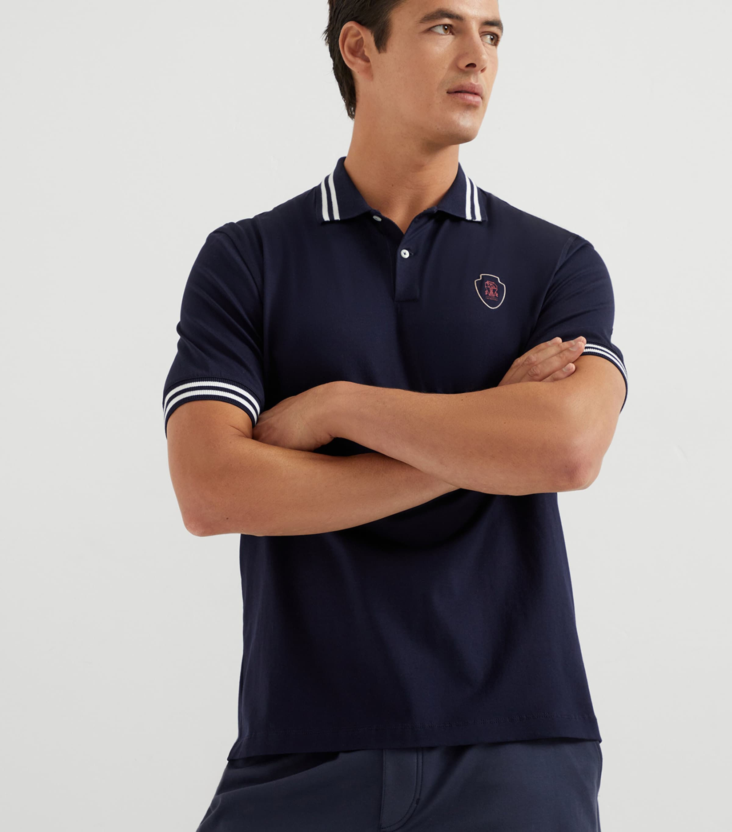 Brunello Cucinelli Cotton Jersey Polo Shirt | Harrods US
