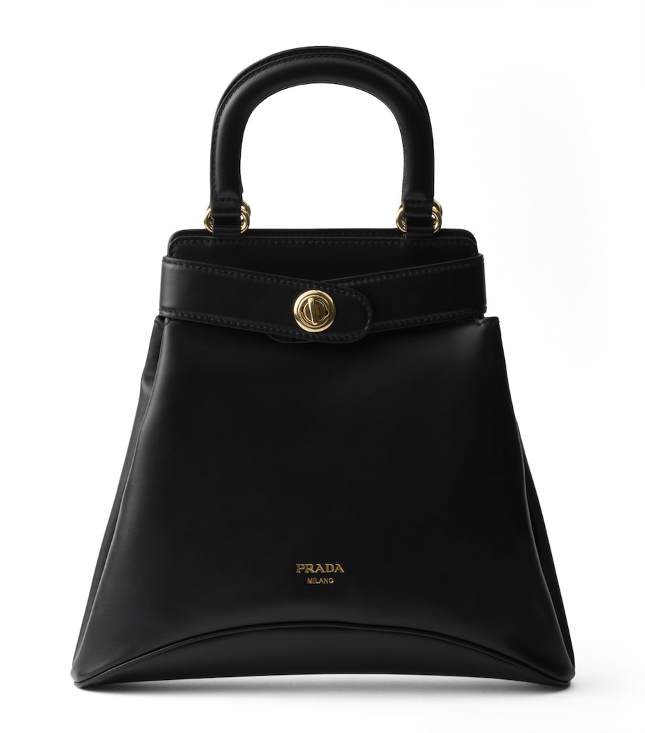 Prada Medium Leather Etude Top-Handle Bag Image 1