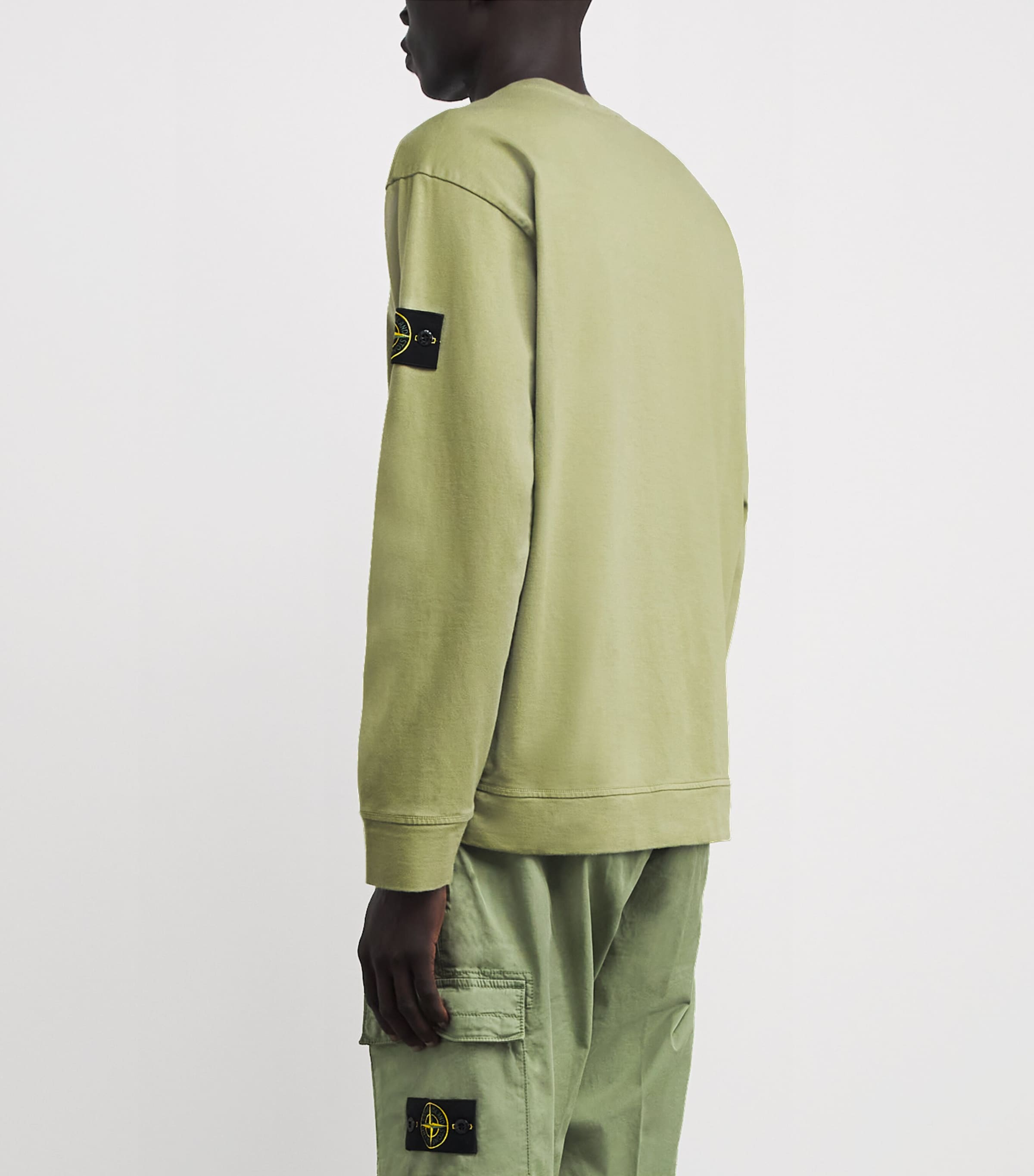 Cotton Compass Logo Sweatshirt V0055 Image 4