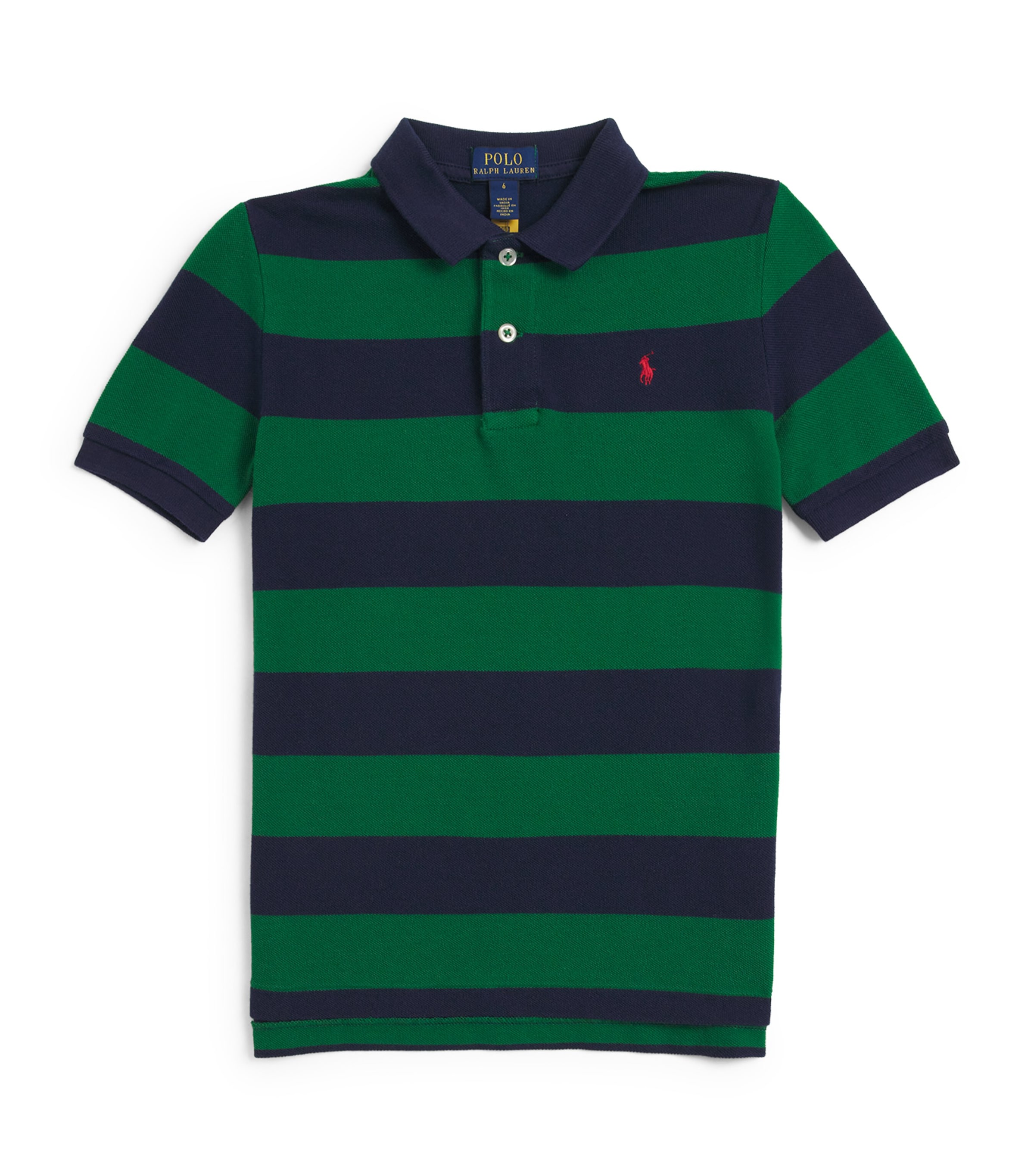 Ralph Lauren Cotton Polo Shirt In Green