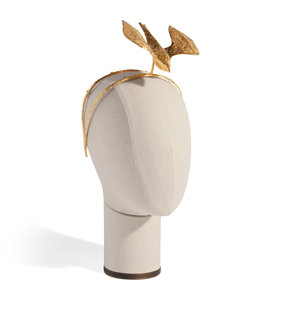 Schiaparelli Dove Headband Opaque Gold Image 1