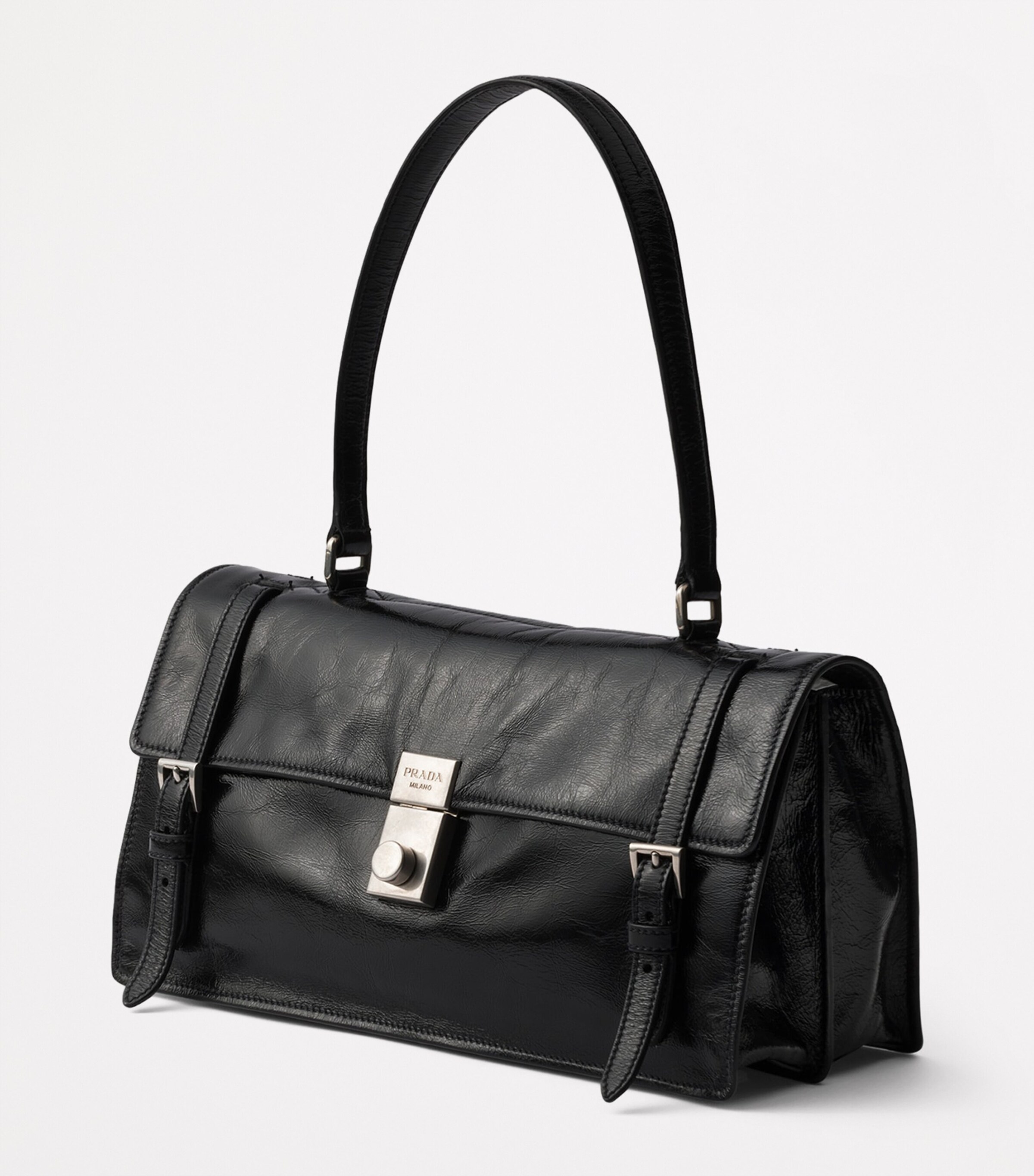 Medium Leather Shoulder Bag F0002 Image 2