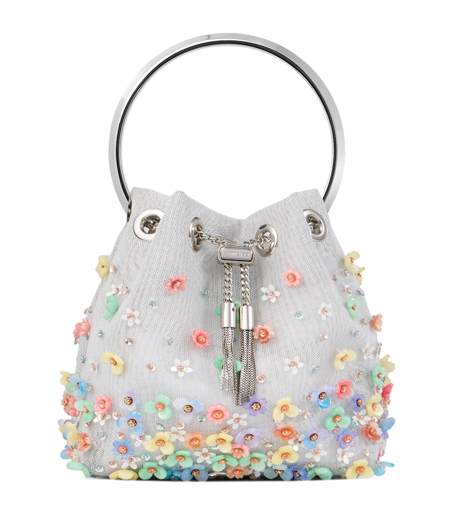 Micro Mesh Bon Bon Bucket Bag SILVER/MULTI/SILVER Image 1