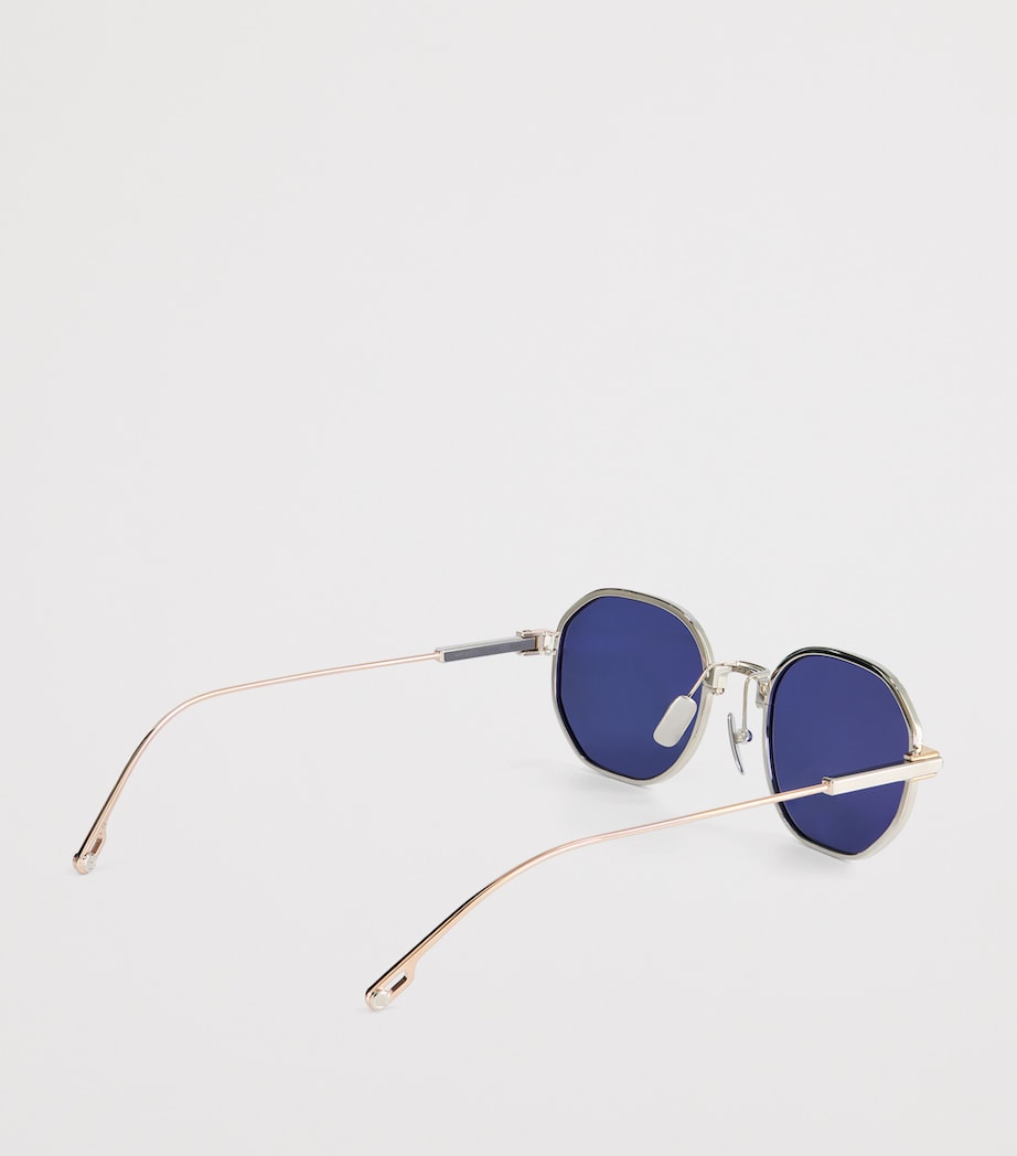 Sato Toliman Sunglasses Rose Gold Image 2