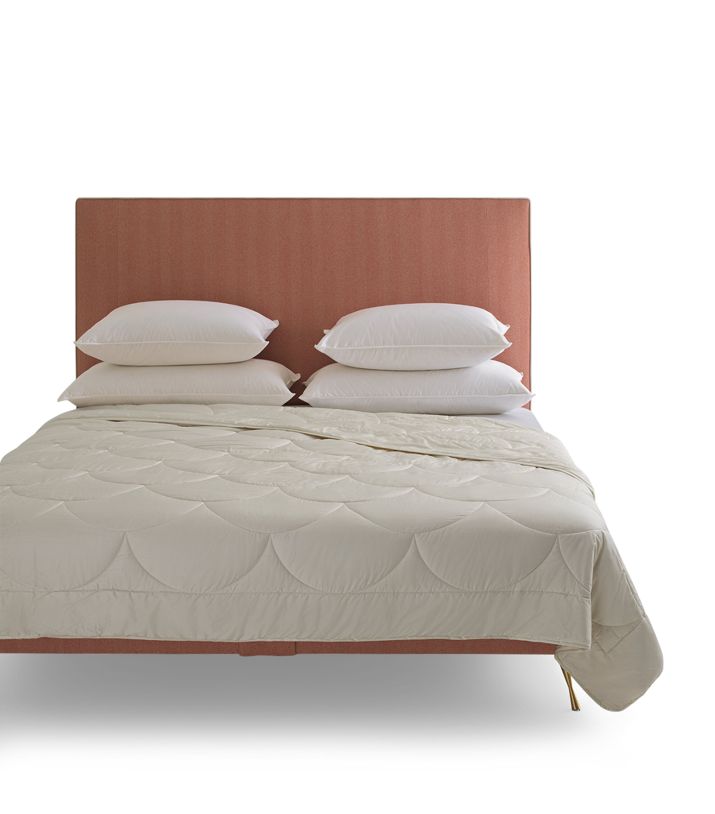 Savoir Super King Silk Duvet In Beige