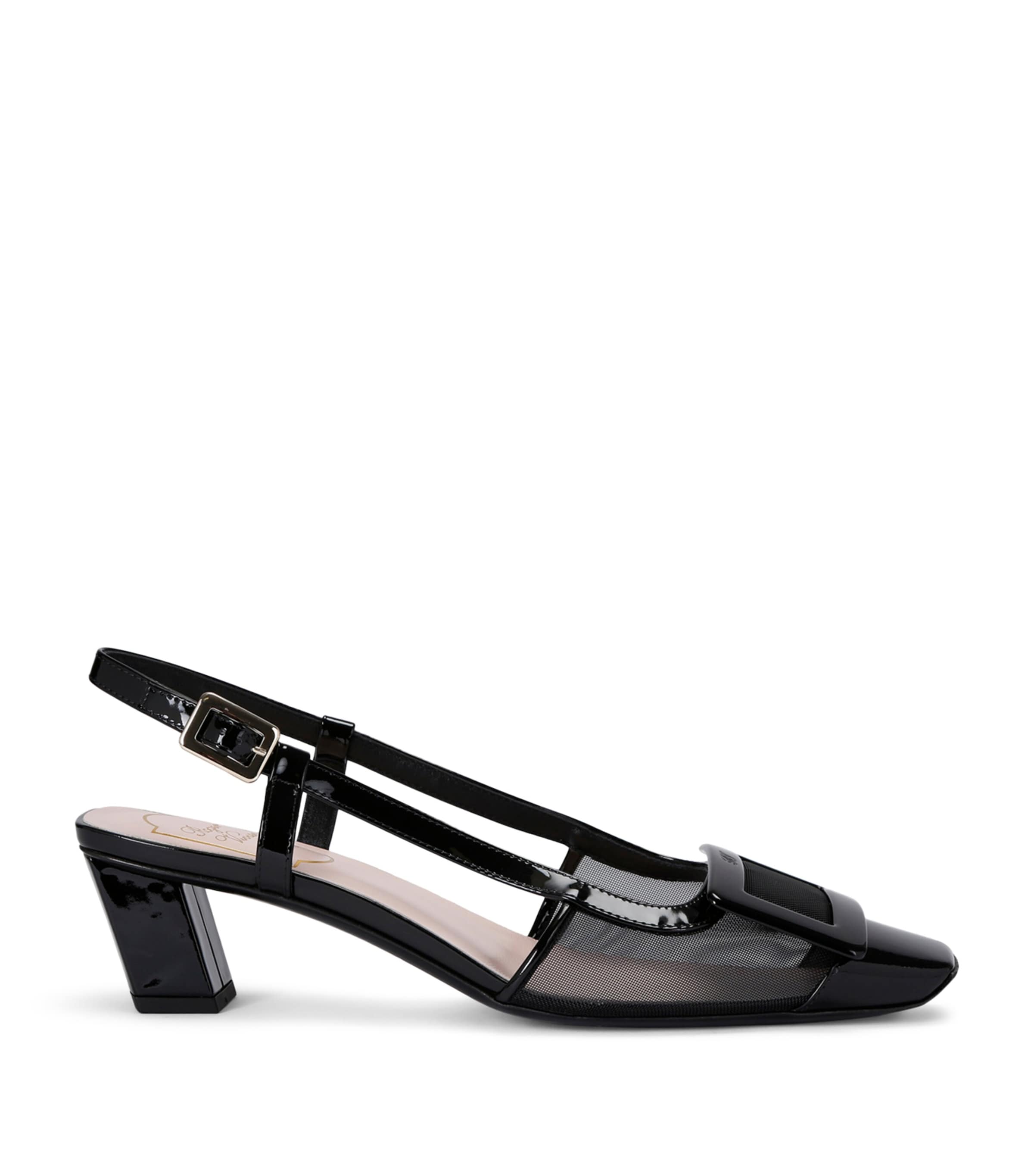 Roger Vivier Belle Vivier Slingback Pumps 45 Black Image 1