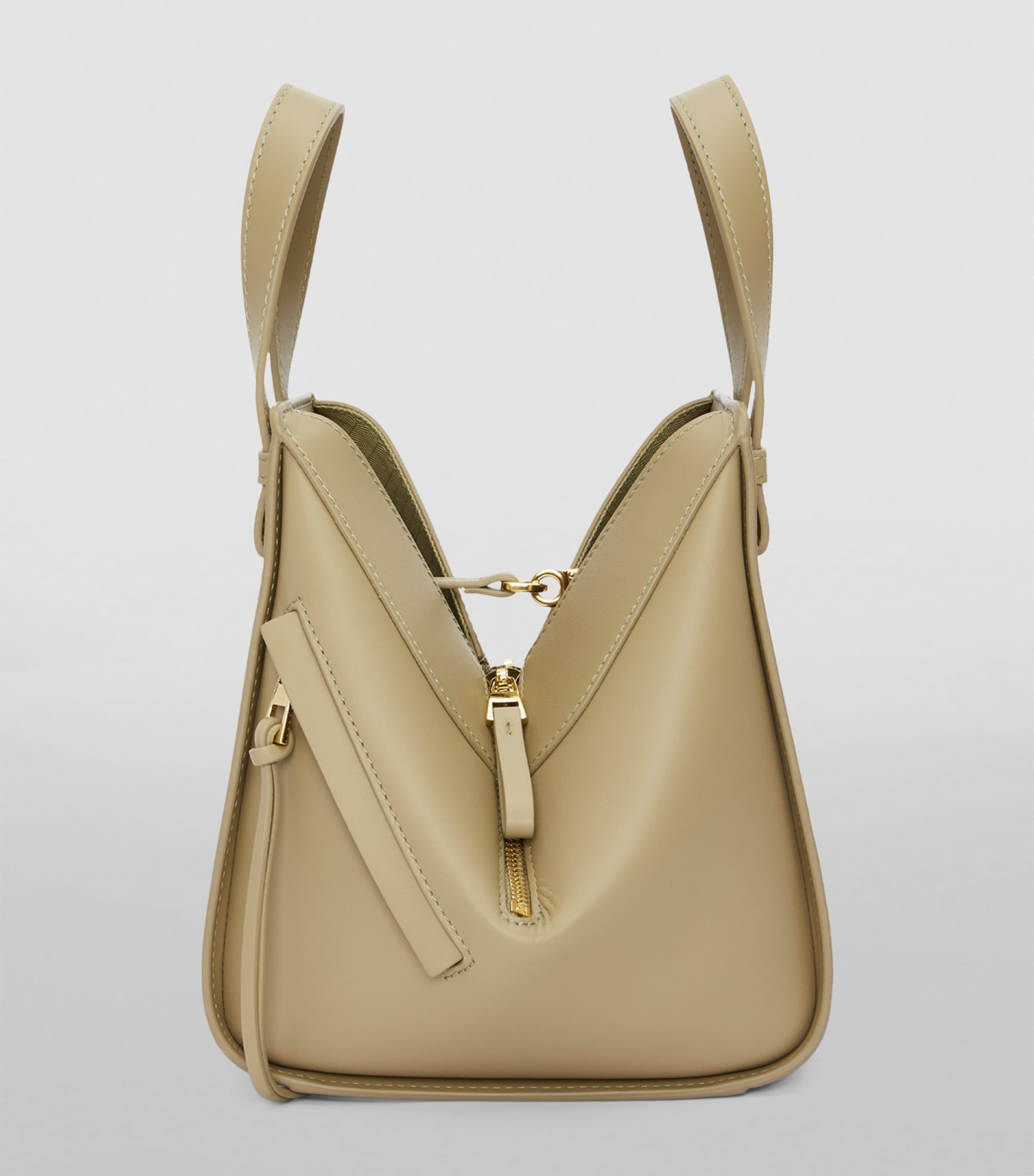 Compact Hammock Top-Handle Bag CLAY GREEN Image 5