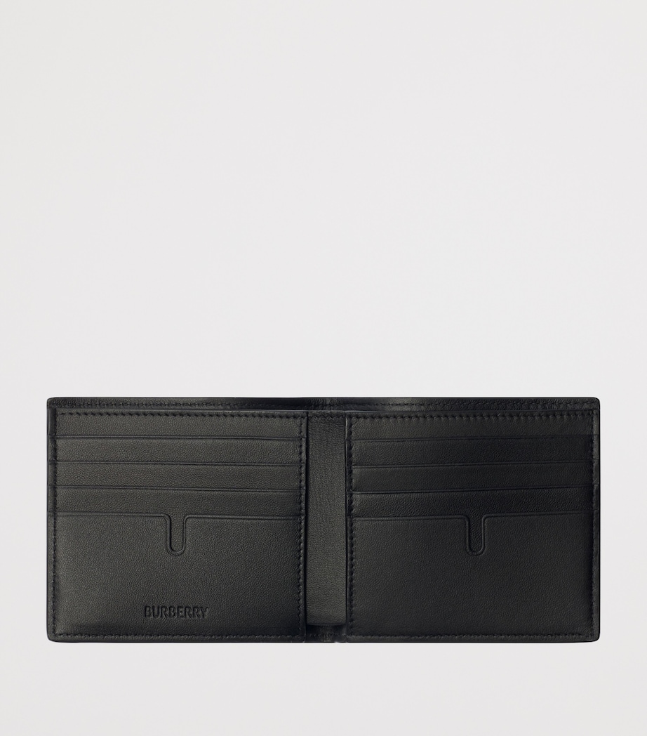 Check Bifold Wallet NAVY Image 2
