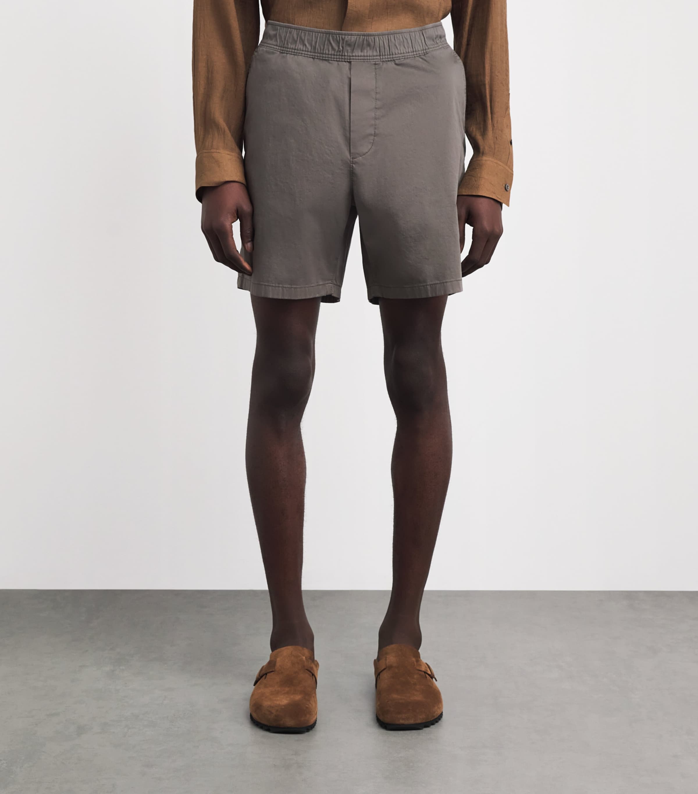 PAIGE Mens Elijah Shorts Thyme Image 4