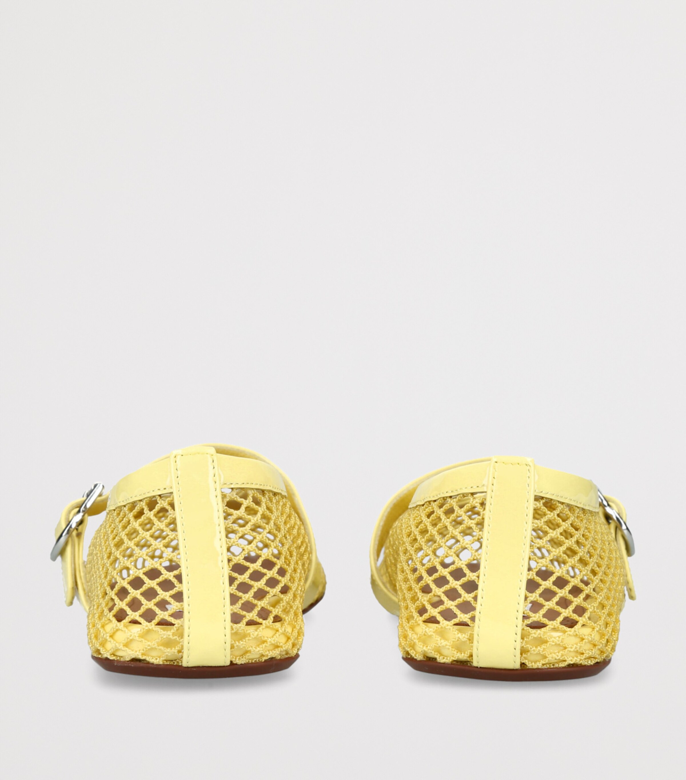 Mesh Ballet Flats YELLOW Image 2