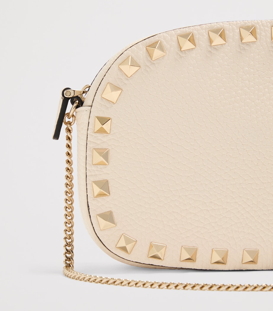 Mini Leather Rockstud Shoulder Bag I16 Image 6