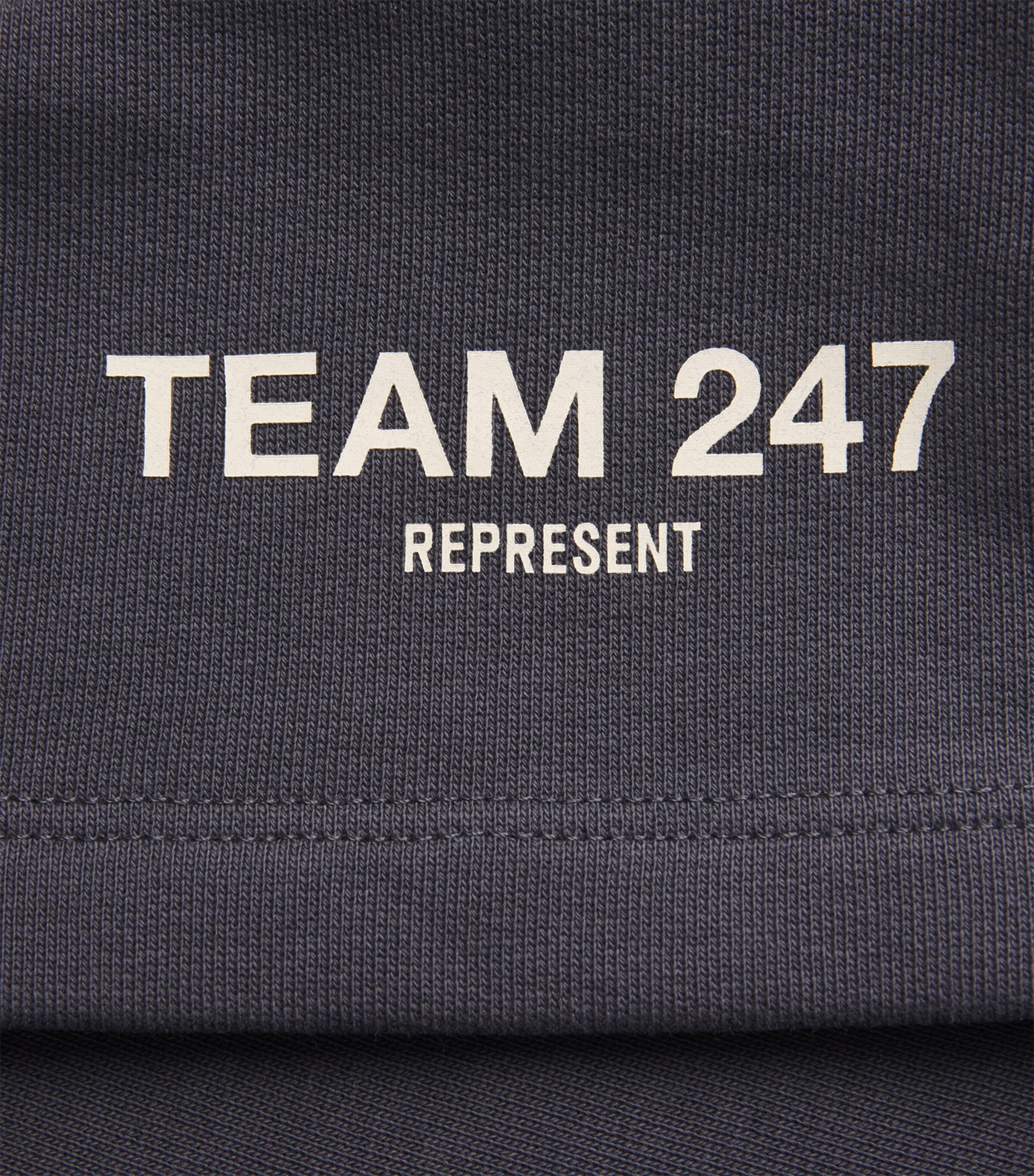 Represent 247 Mens Cotton Jersey Team Shorts Graphene/fern Image 6