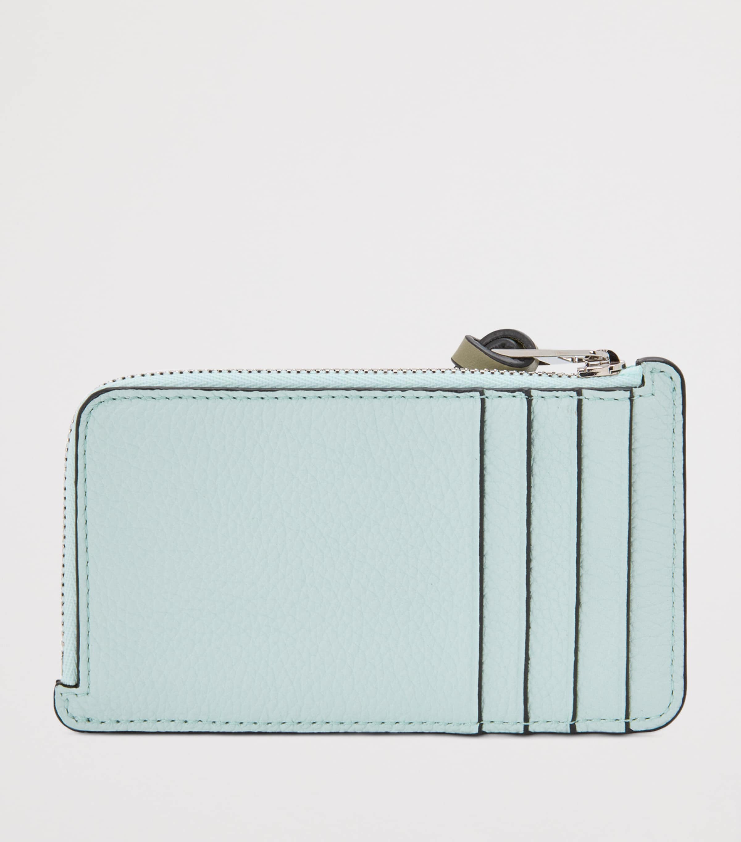LOEWE Small Calfskin Card Holder Frozen Clay Image 2