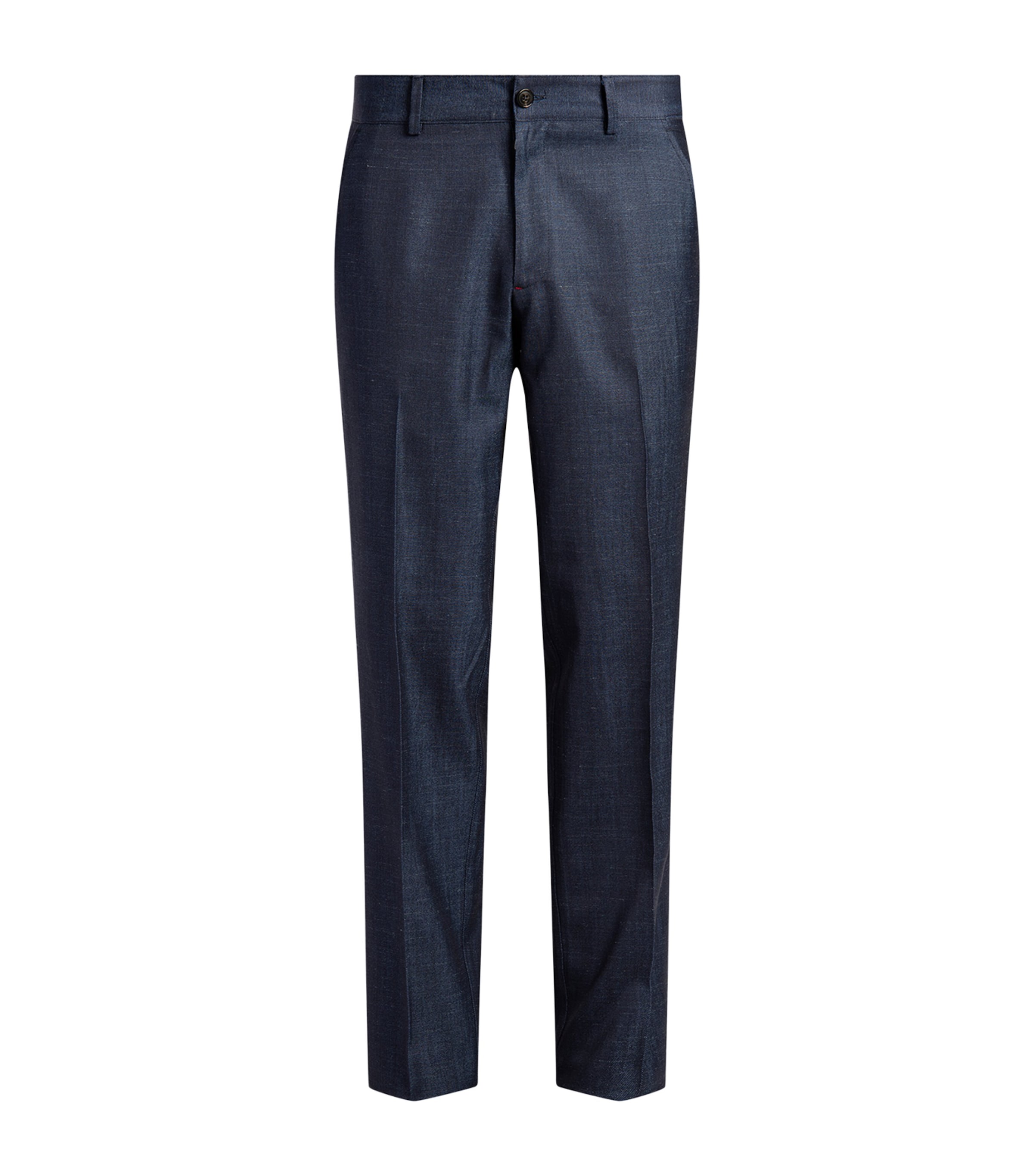 Isaia Tailored Trousers In Blue