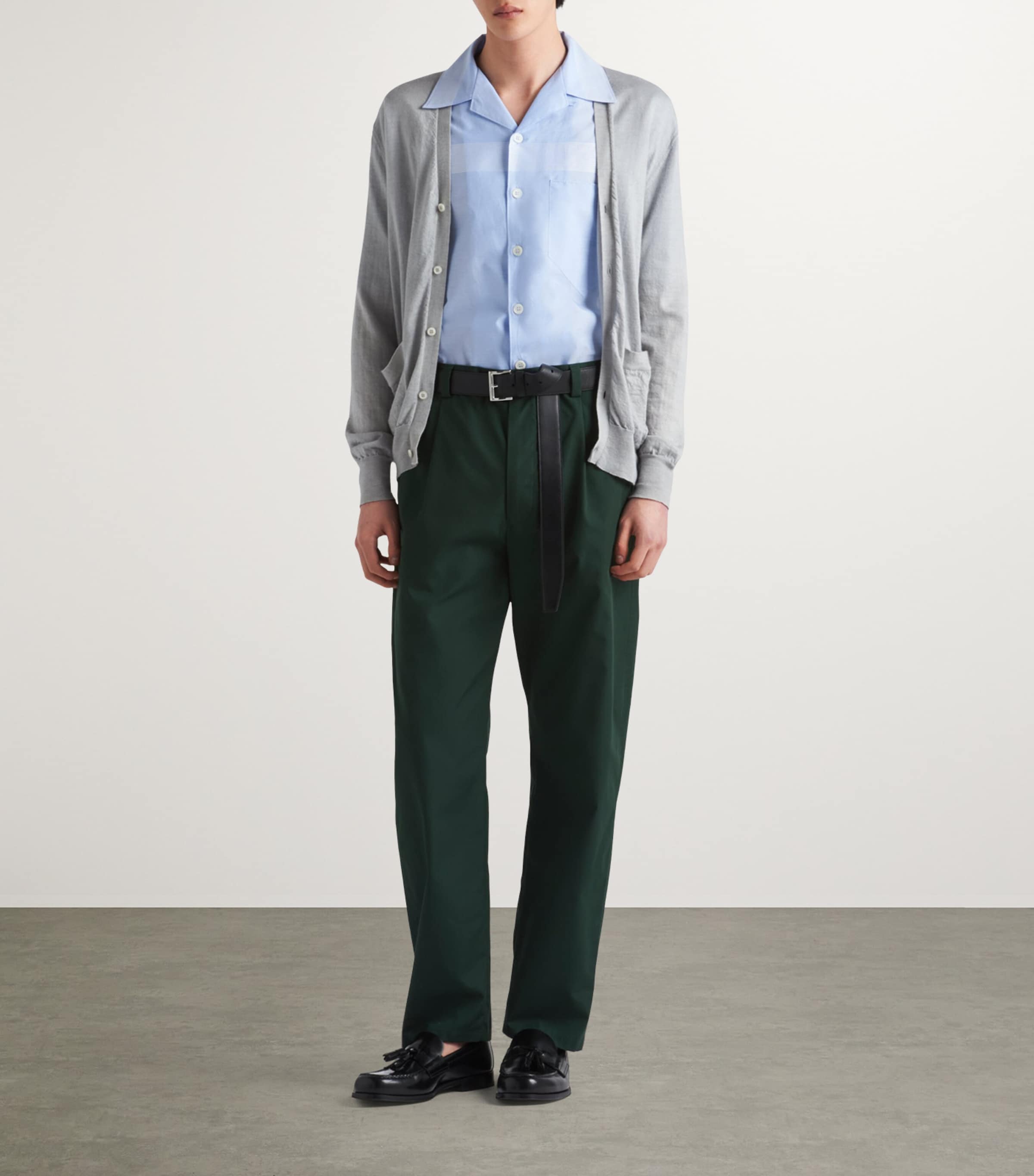 Cotton-Blend Trousers F0L76 Image 2