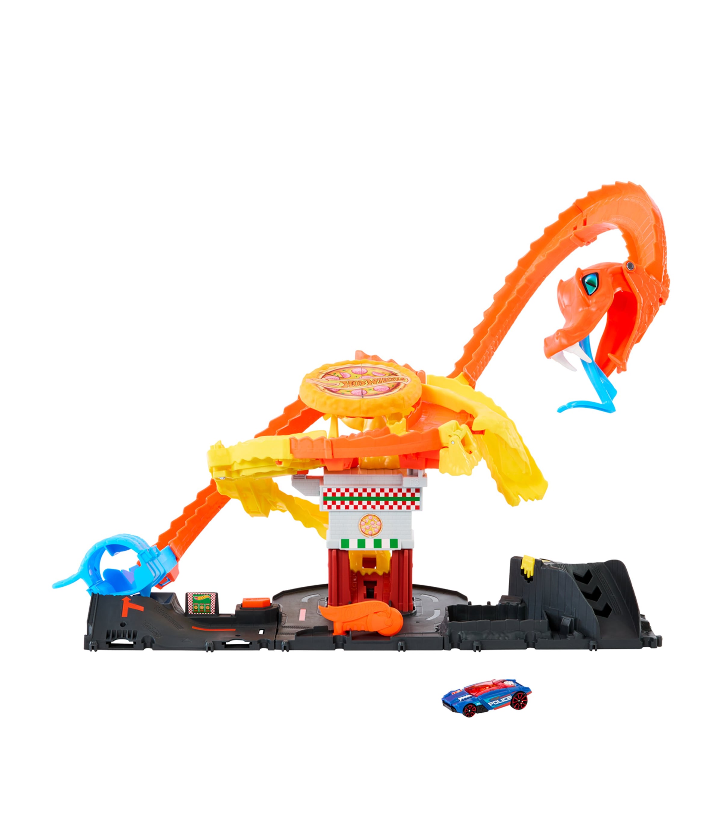 Hot Wheels Kids' Pizza Slam Cobra Attack Play Set