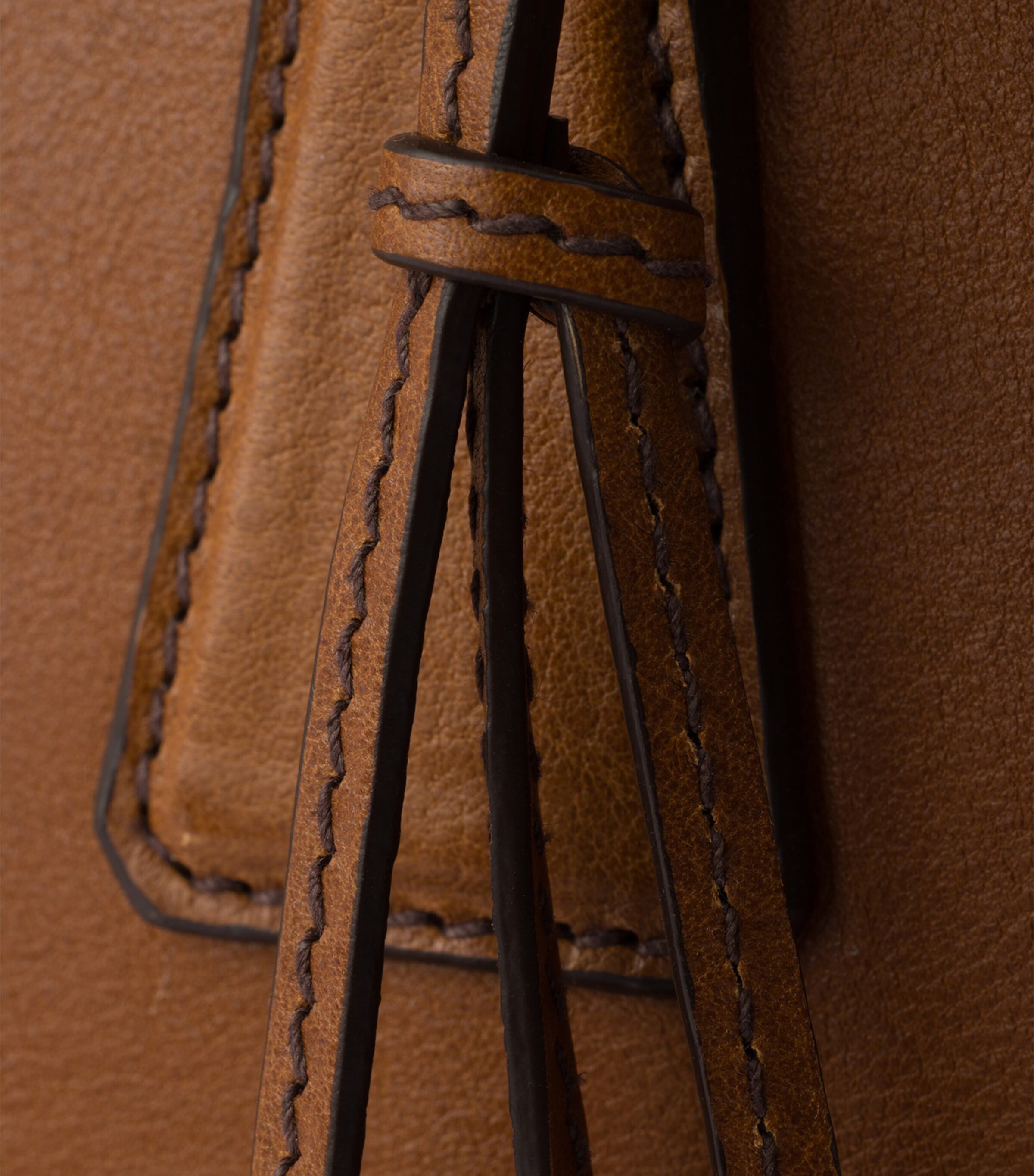 Prada Medium Leather Galleria Top-Handle Bag Brown Image 9