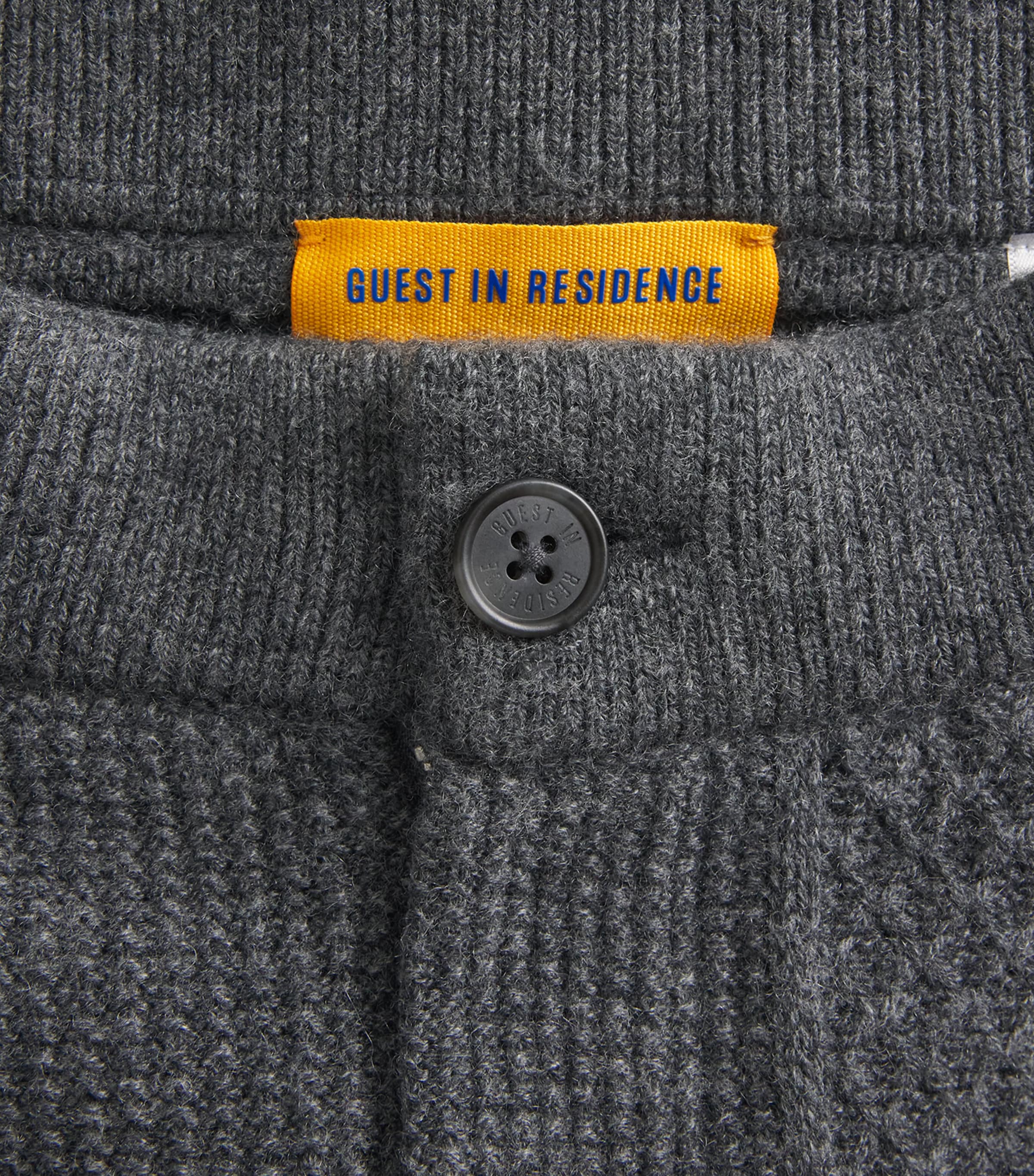 Wool-Cashmere Tailored Trousers CHARCOAL Image 5