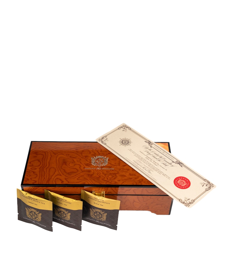 Three-Chamber Tea Chest with Teabags NO COLOUR Image 5