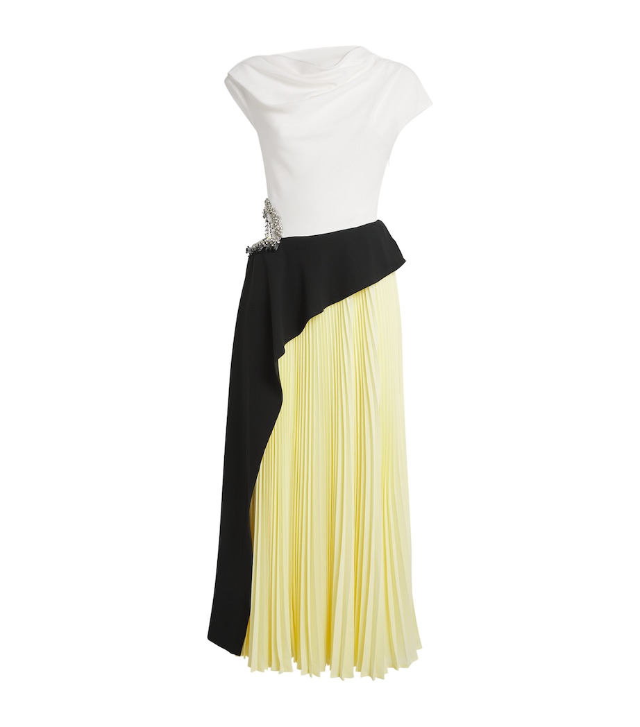 Andromeda Cut-Out Midi Dress SUNGLOW MULTI Image 1