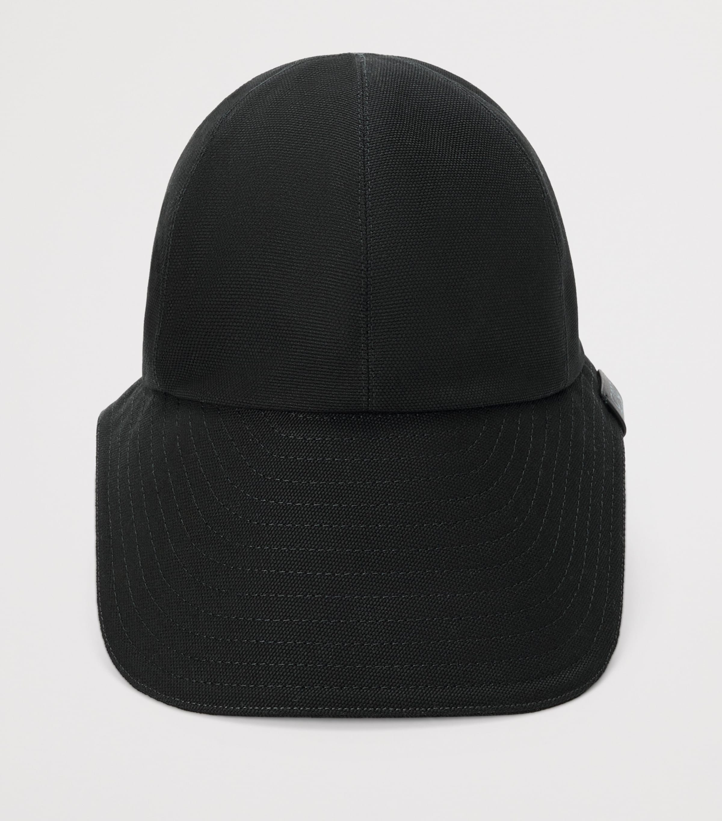 Cotton Canvas Hiker Hat BLACK Image 5