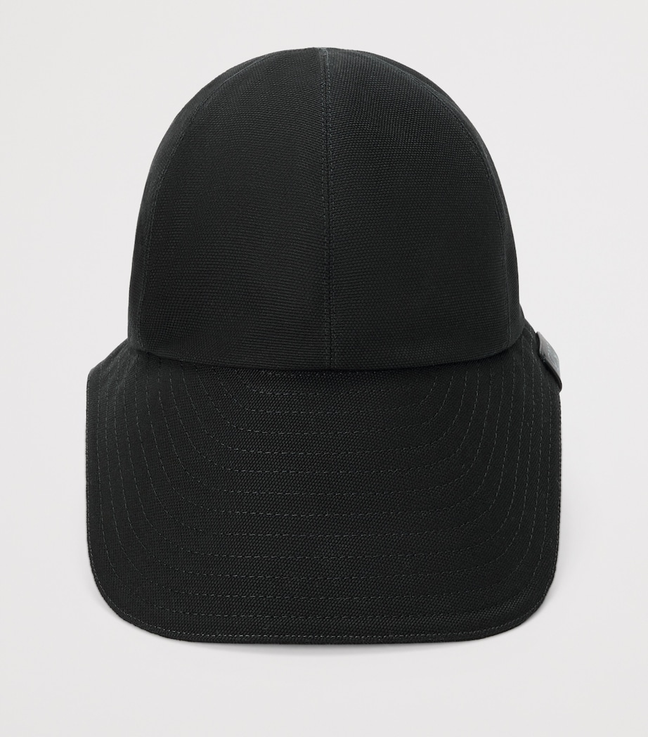 Cotton Canvas Hiker Hat BLACK Image 5