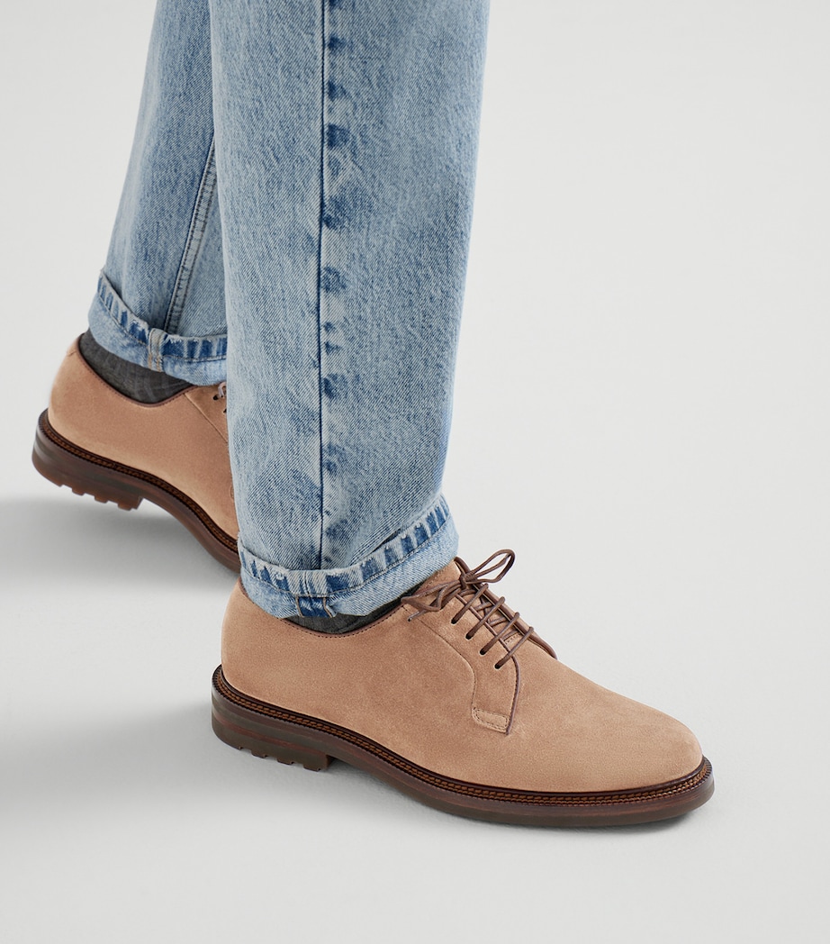 Suede Derby Shoes C2692 Image 5