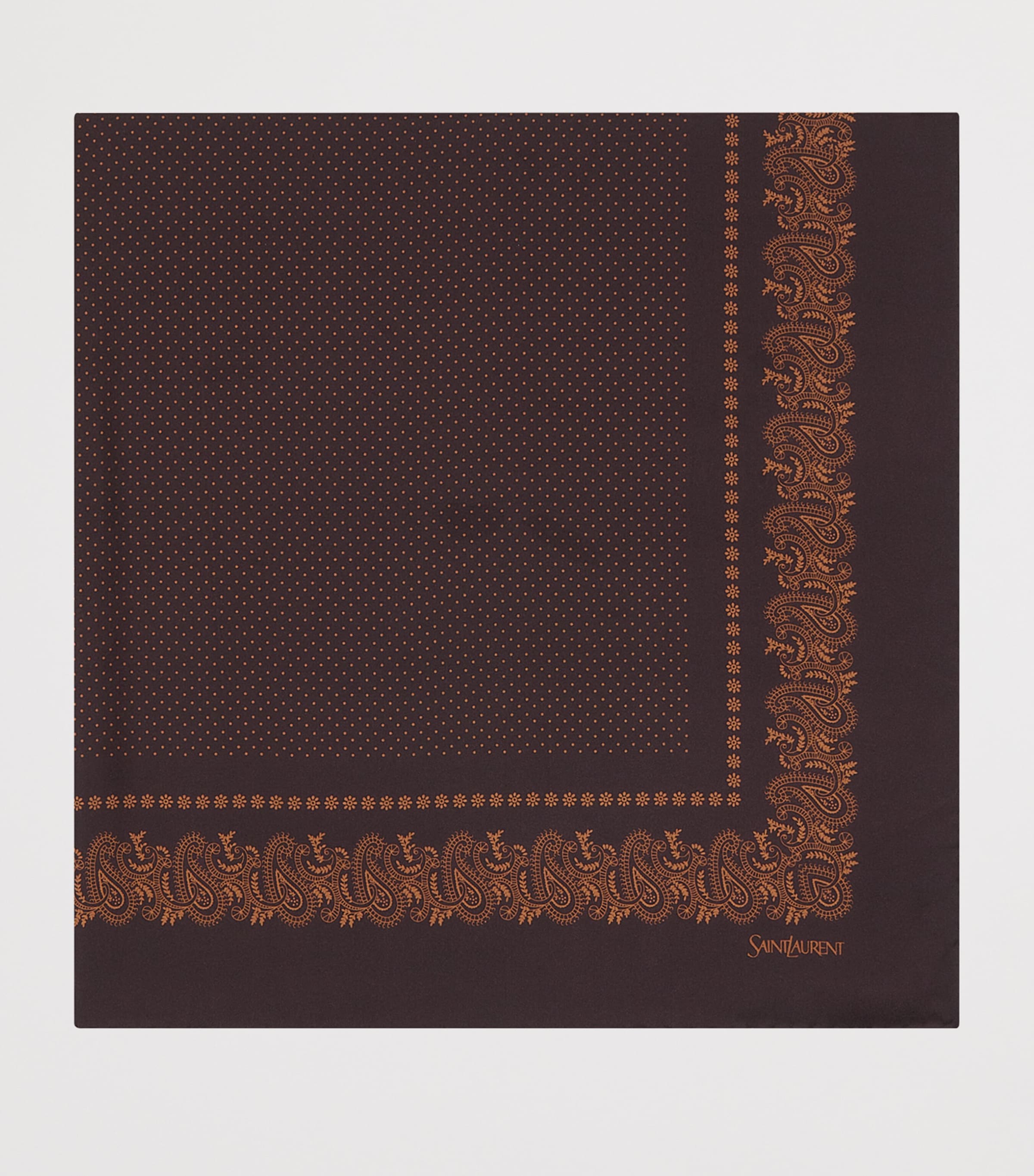 Silk Paisley Scarf 2588 Image 2