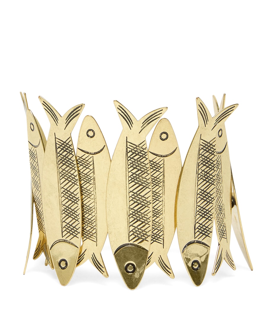 Marina Rinaldi Gold-Tone Fish Bracelet Gold Image 1