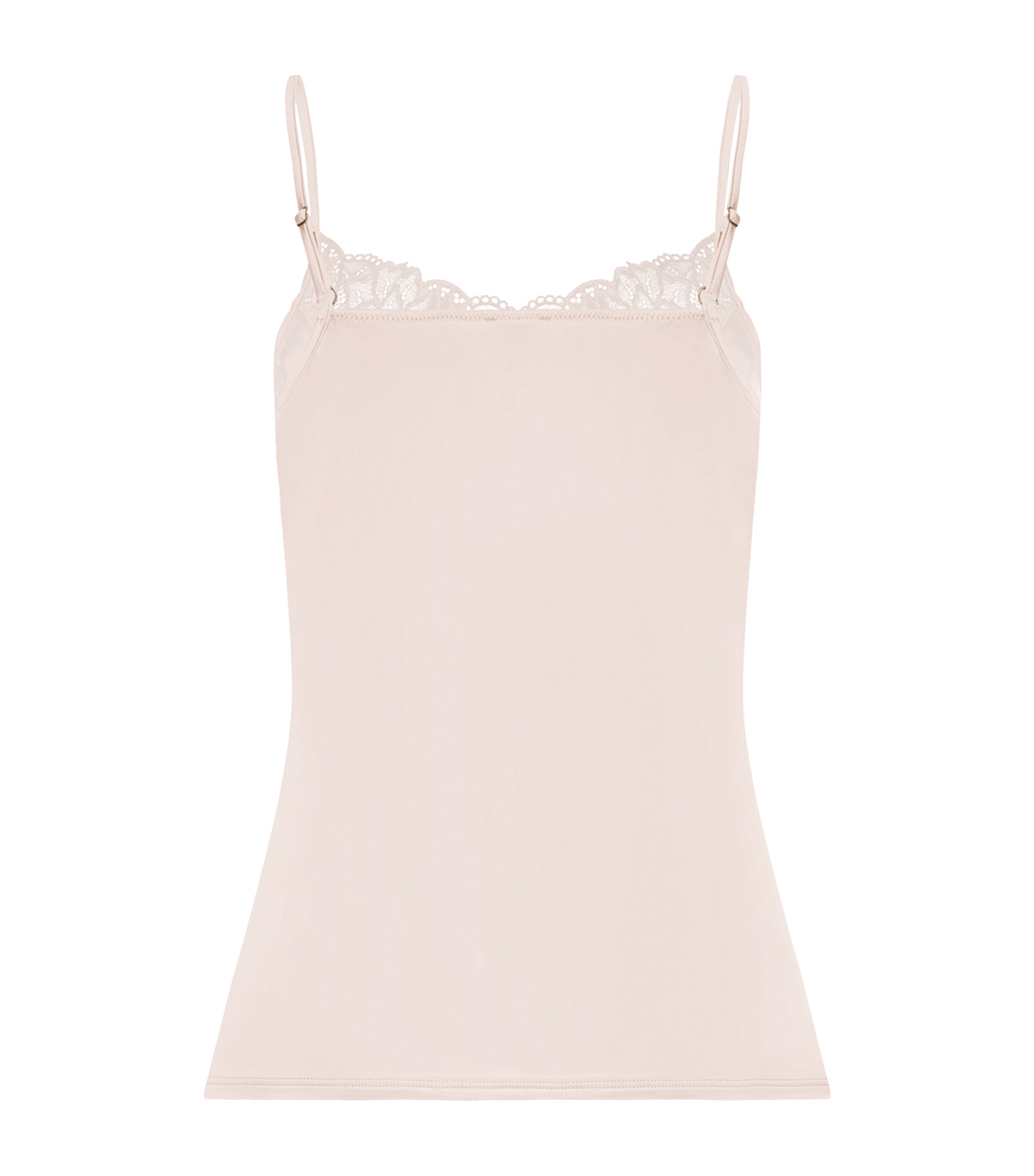 Hanro Womens Azelia Camisole Creamy Glass Image 3