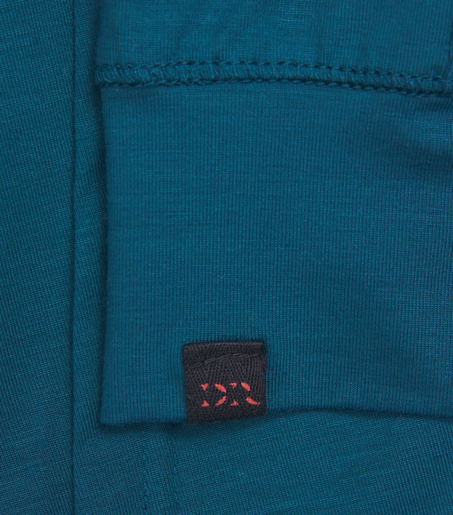 Derek Rose Mens Micromodal Basel Hoodie Tea Image 6