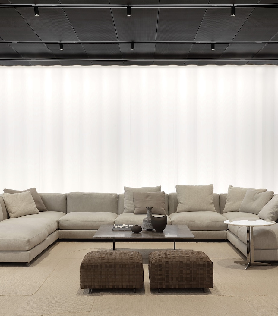 Wool-Cotton Inca Rug (300cm x 400cm) BEIGE Image 2