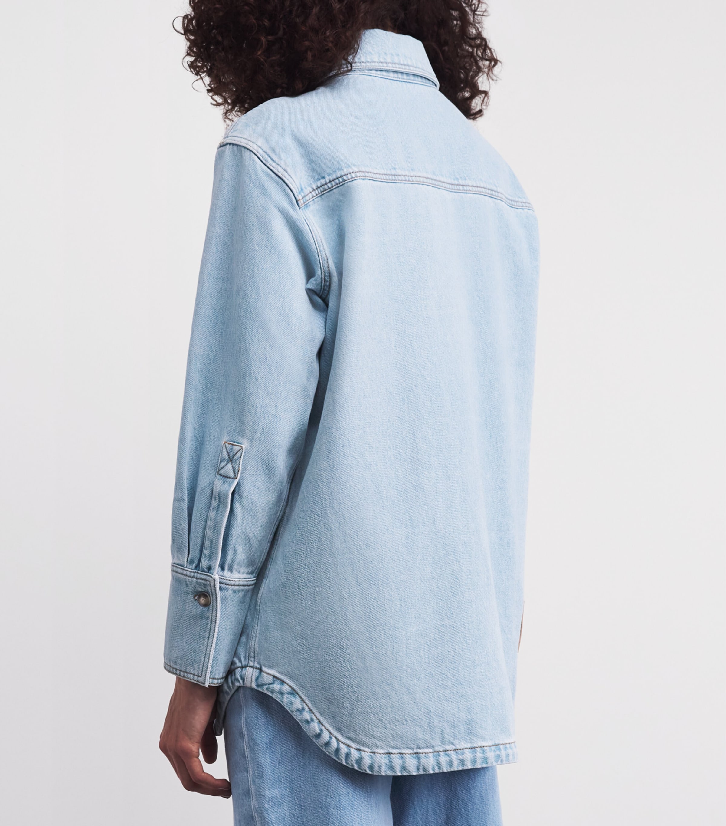 Joseph Womens Denim Idar Shirt Ice Blue Image 5