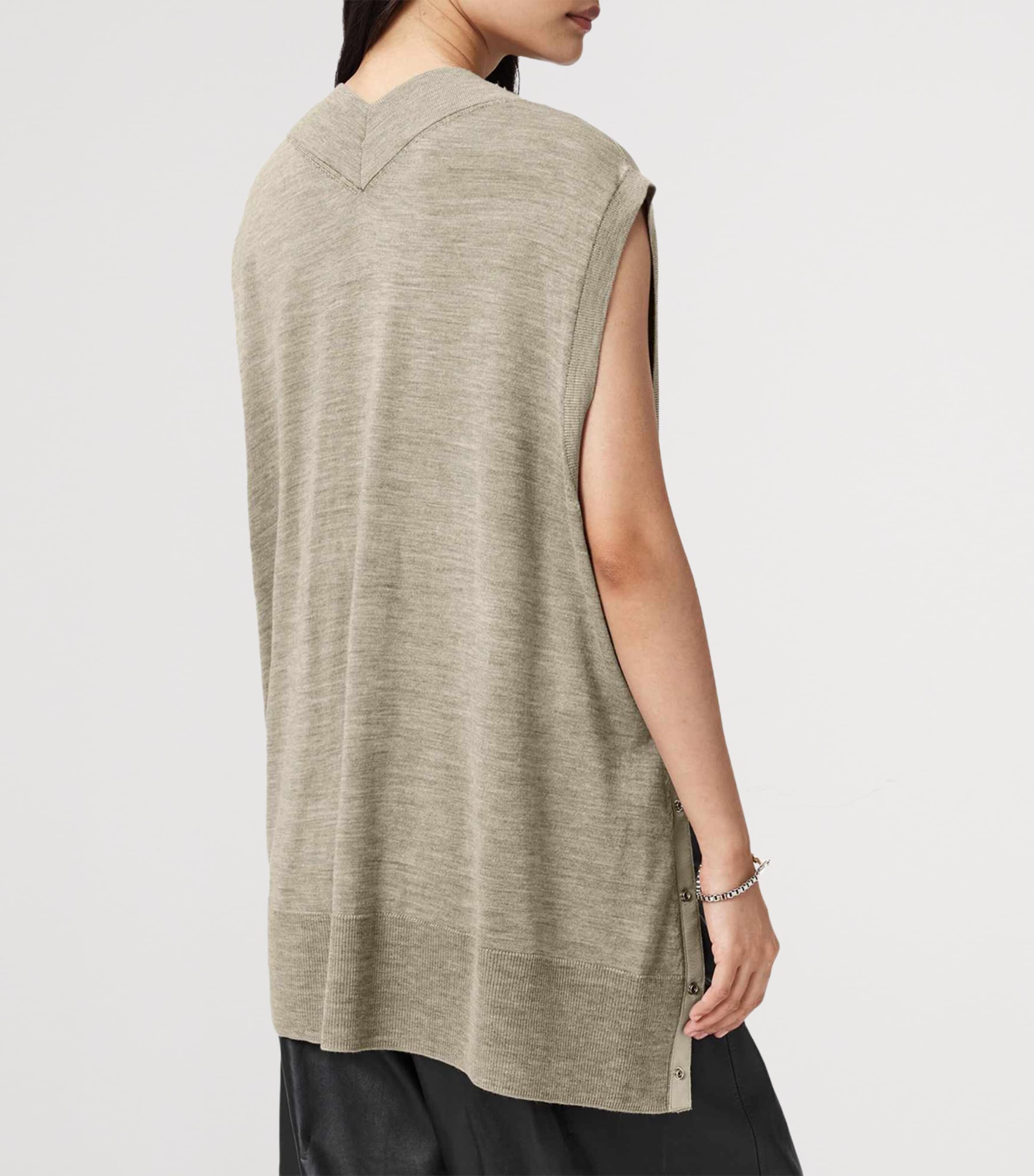 Bern Studded Tank Top TAUPE GREY Image 5