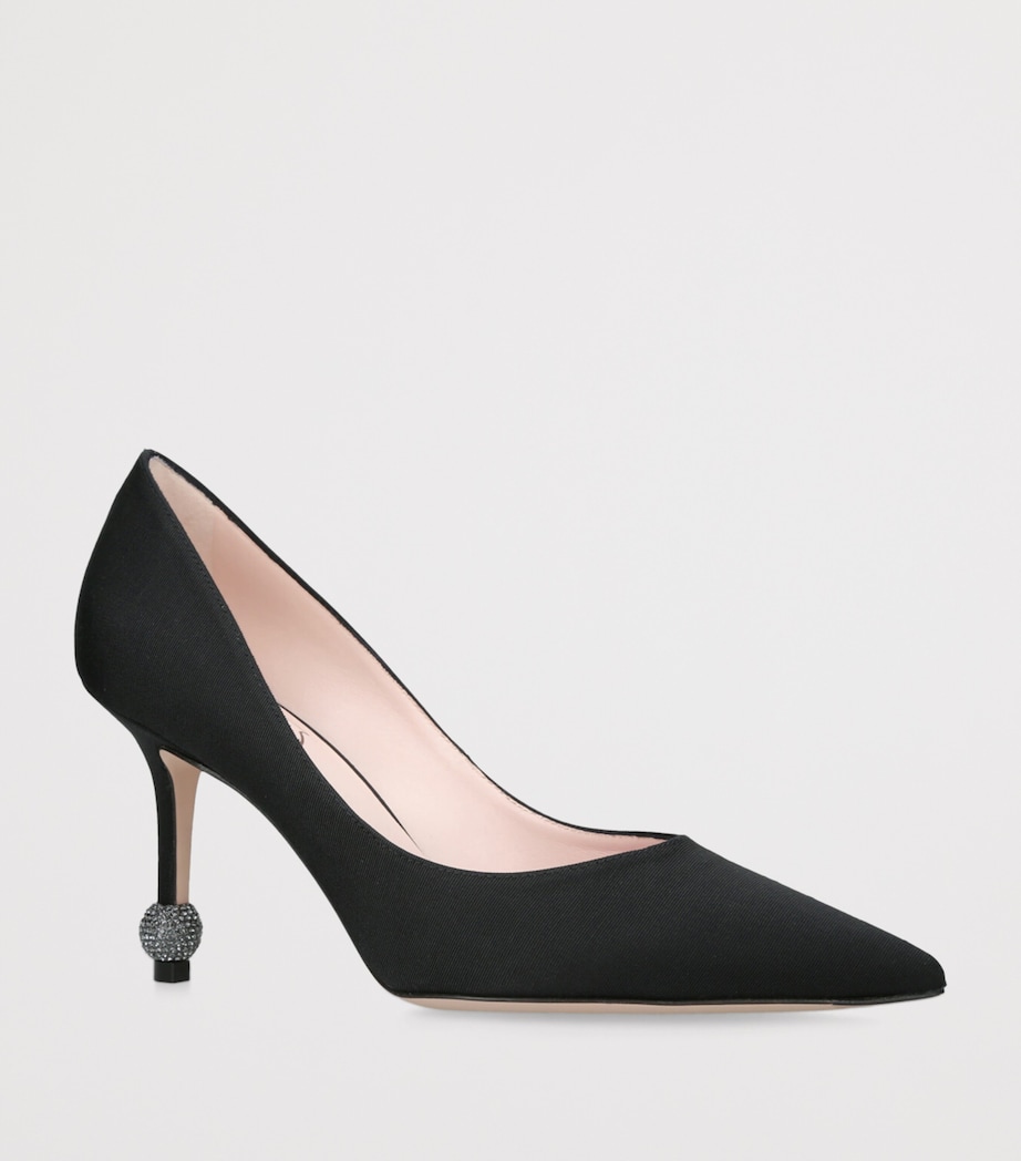 Grosgrain Marlene Pumps 85 BLACK Image 3