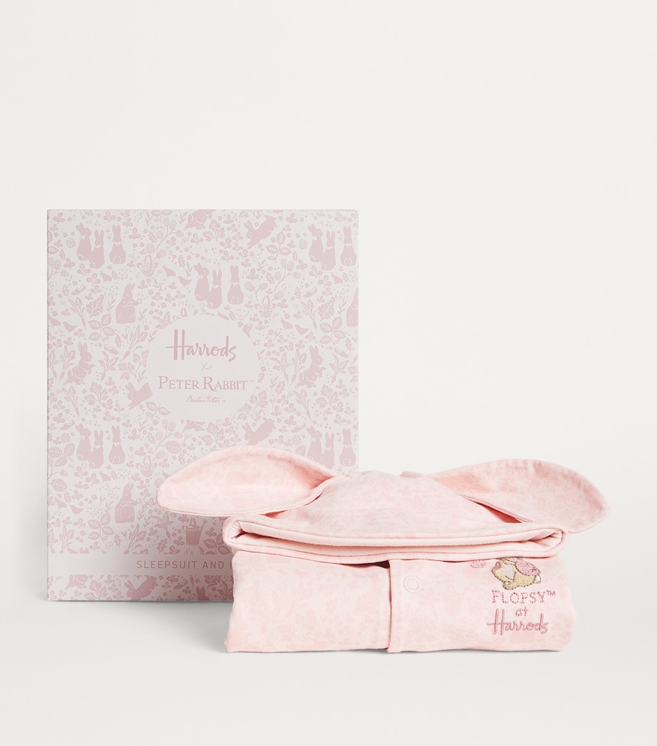 Peter Rabbit All-In-One and Hat Set (0-18 Months) PINK Image 3
