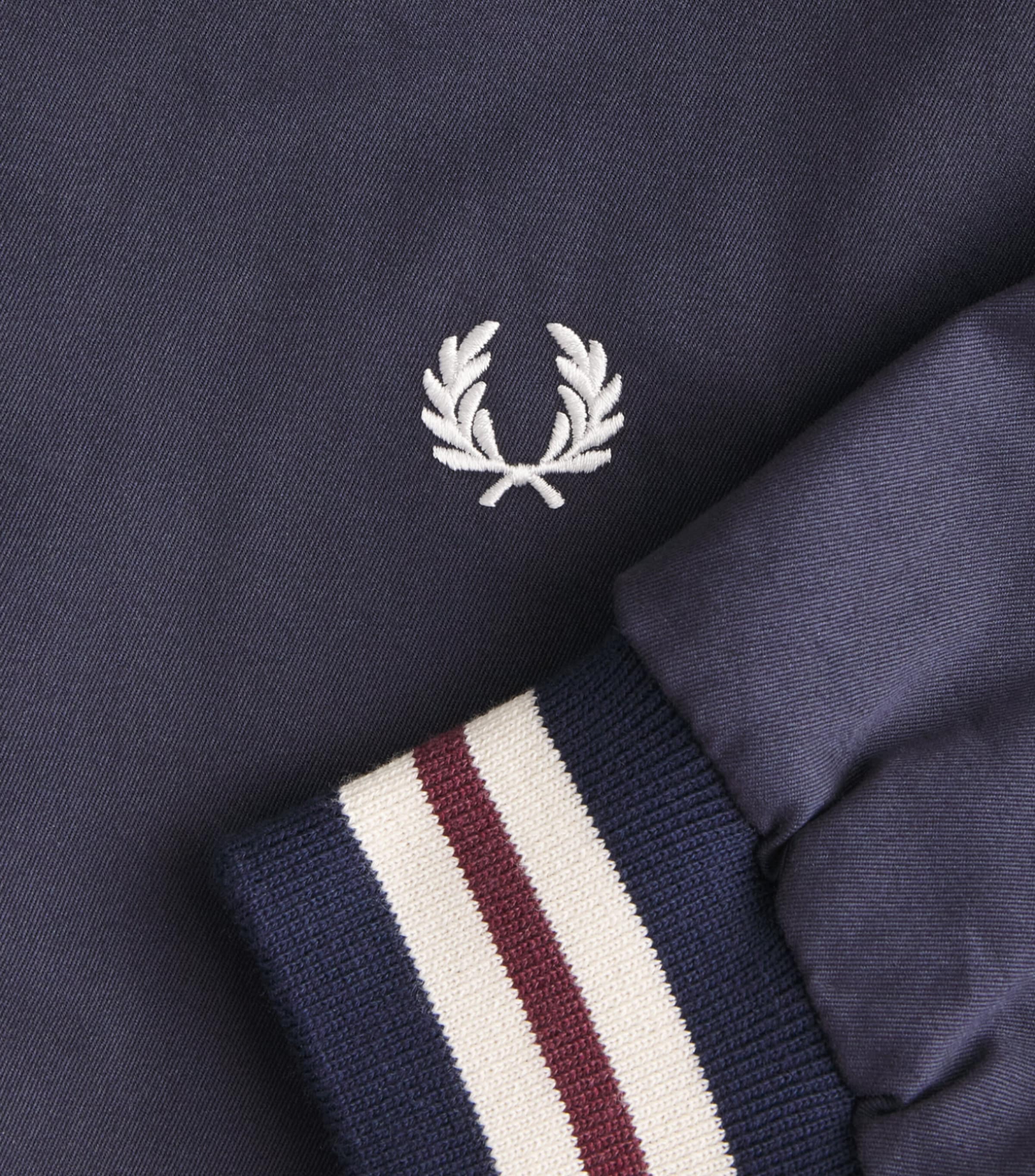 Fred Perry Navy Cotton Tennis Bomber Jacket | Harrods US