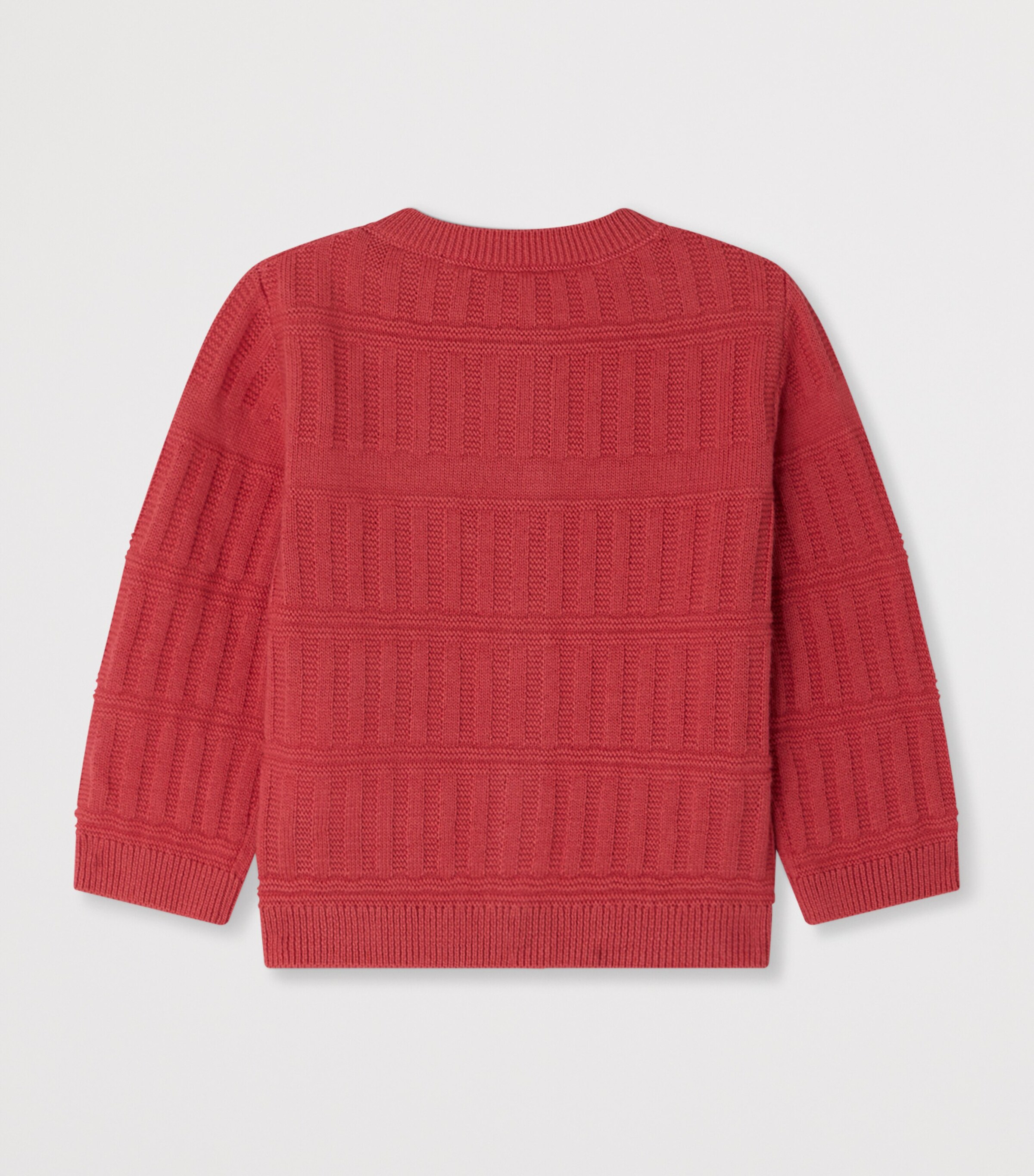 Bonpoint Cotton Cherry Cardigan (6-18 Months) Figue Image 2