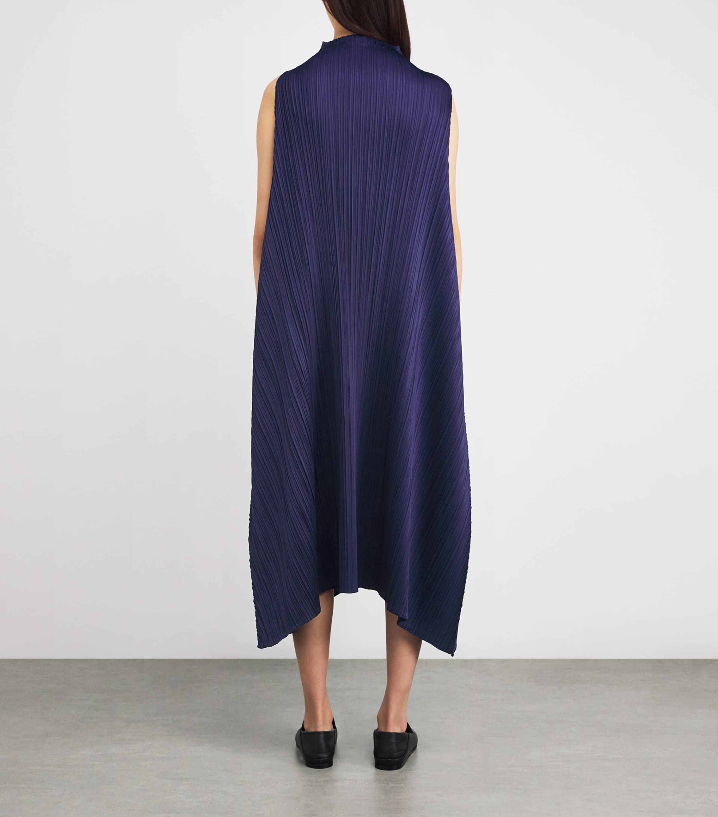 Efficient Square 2 Midi Dress DARK NAVY Image 3