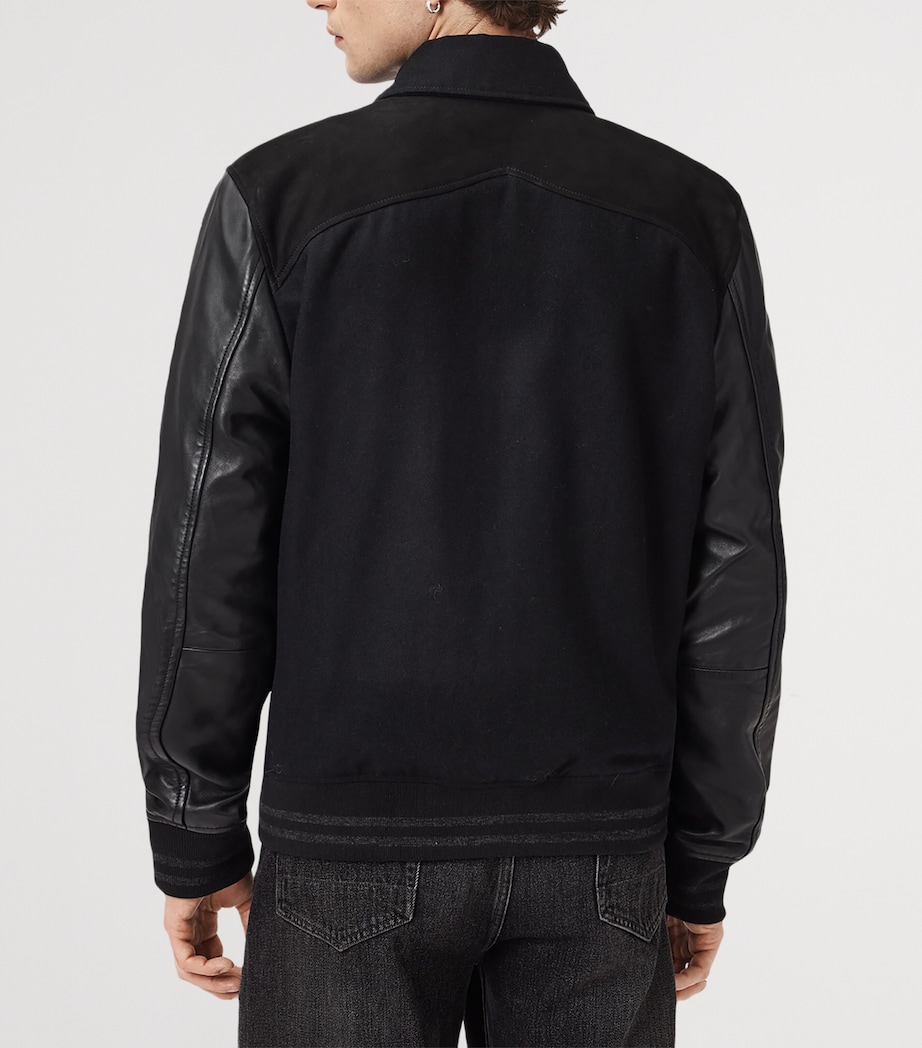 Endleton Bomber Jacket BLACK Image 5