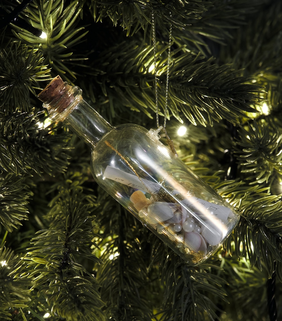 Harrods Message in Bottle Tree Decoration Transparant Image 3