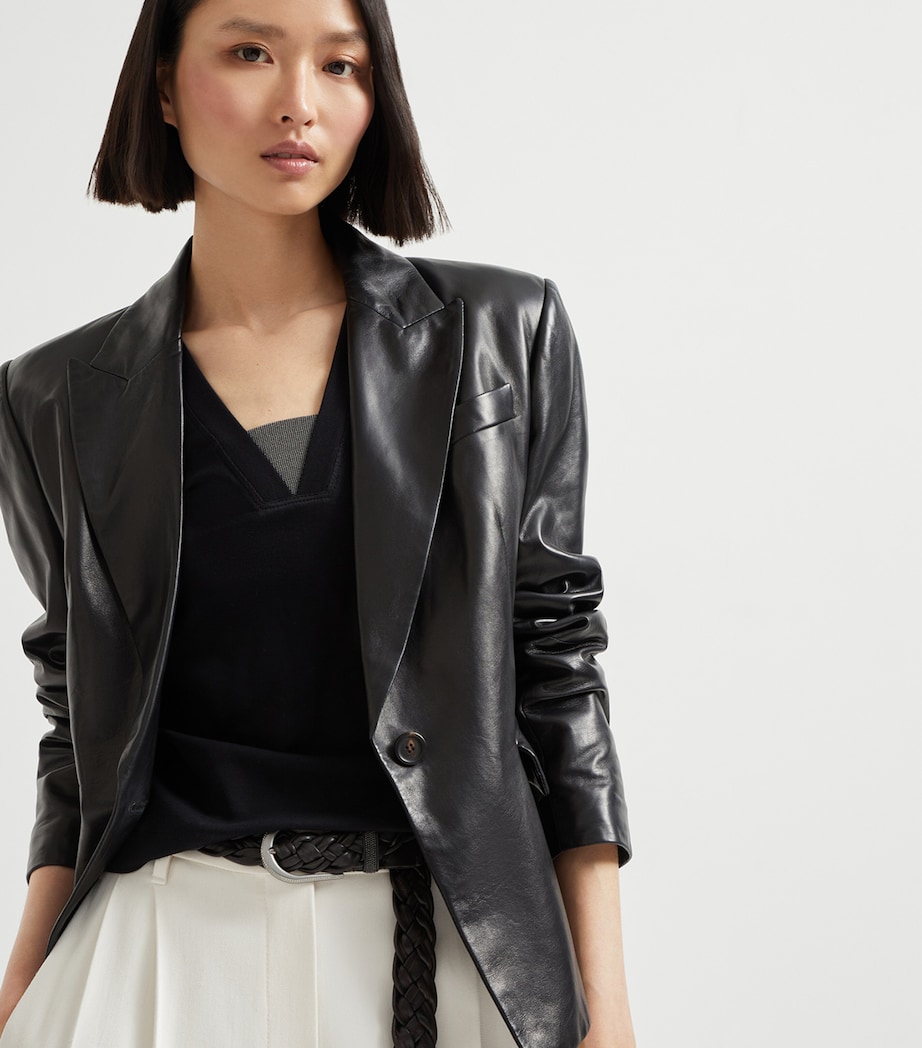 Nappa Leather Blazer C101 Image 5