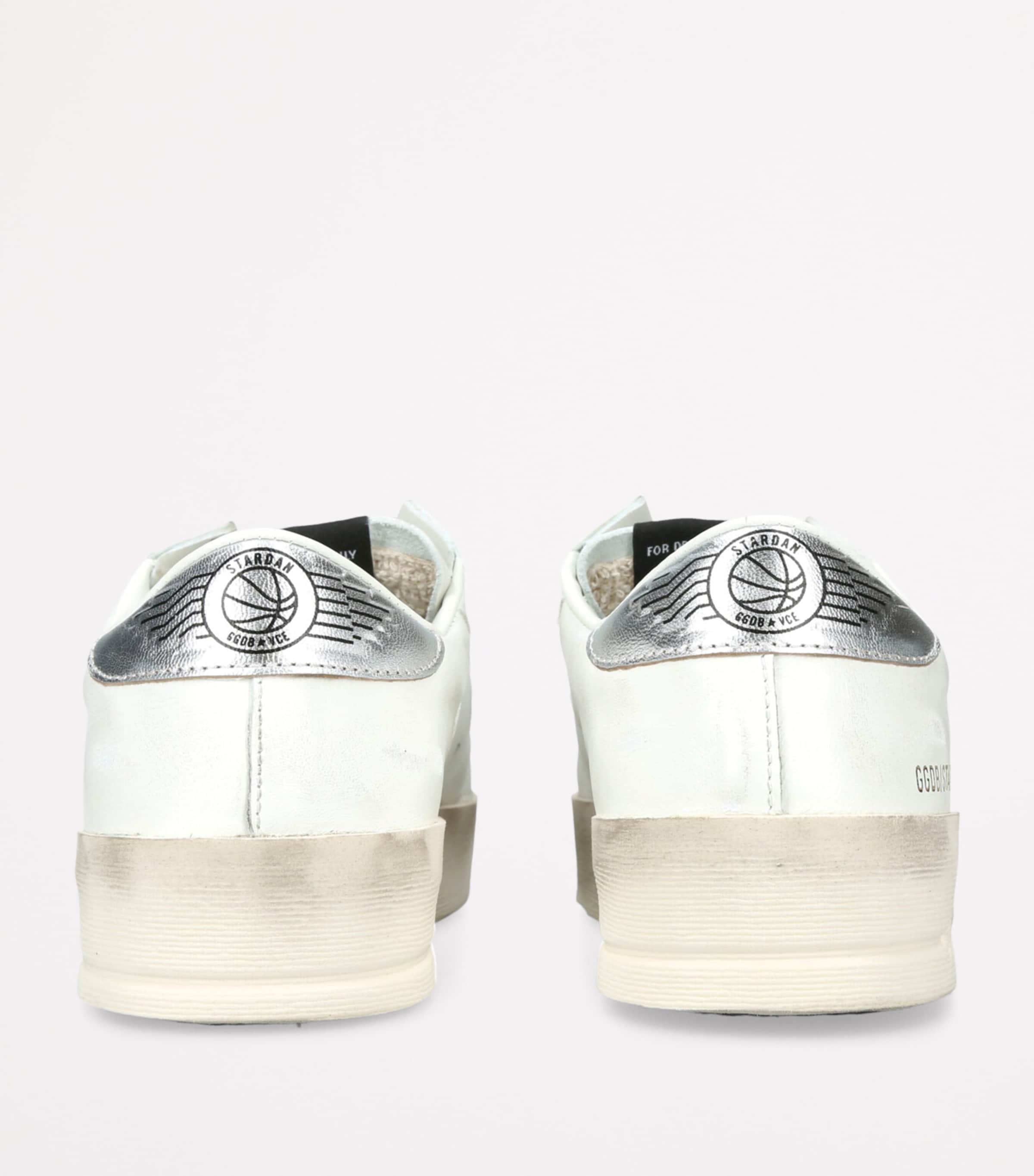 Golden Goose Leather Stardan Sneakers White/comb Image 2